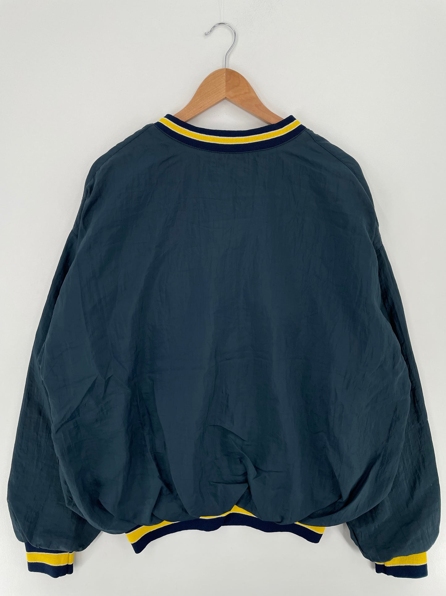 90’w MICHIGAN Size XL College Nylon Jacket / A2530