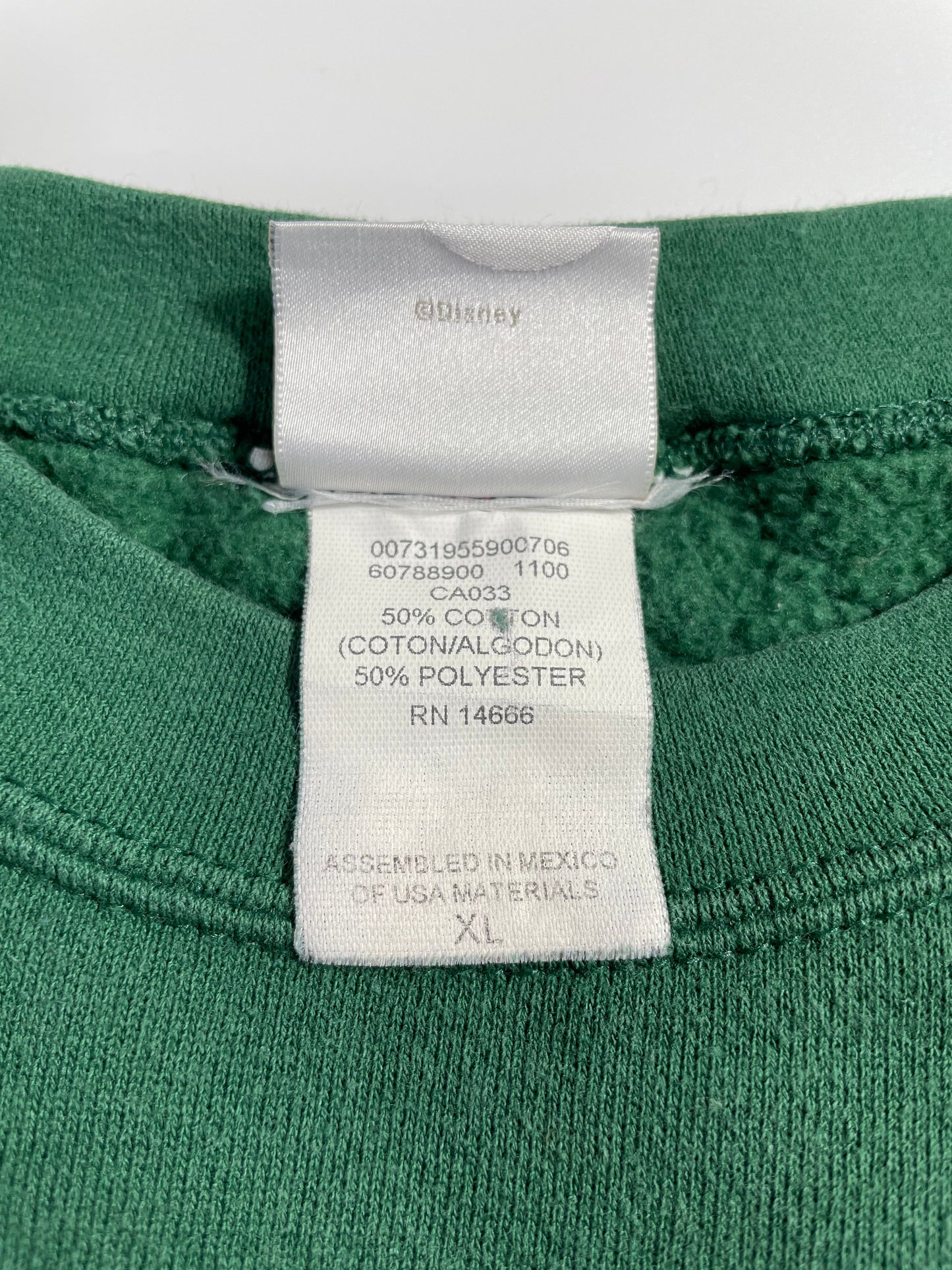 00' DISNEY TIGGER Size XL Vintage Sweat-shirt / E1417S