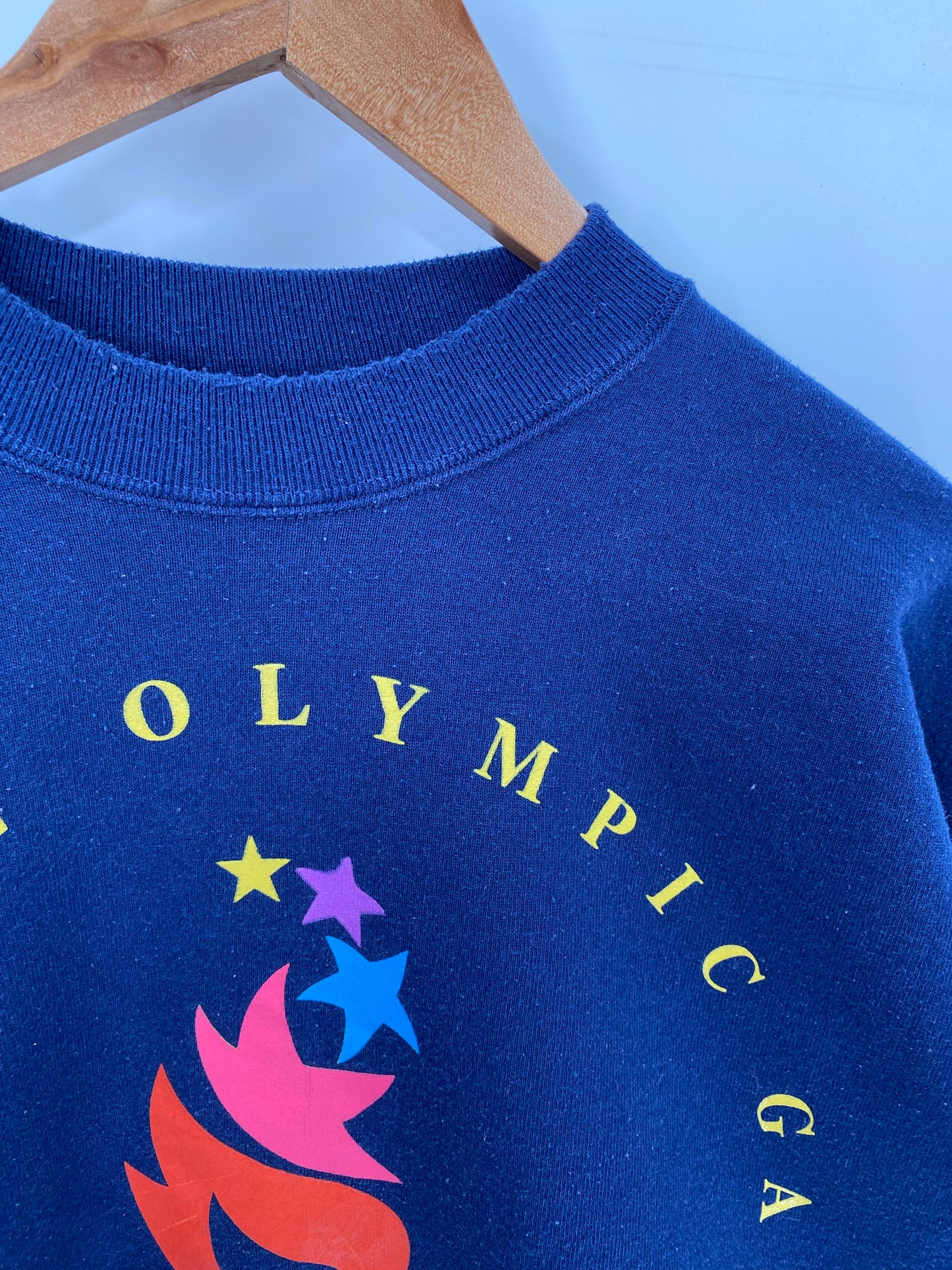 1996' ATLANTA OLYMPICS Made in USA Size L Vintage Sweat-Shirt / K4616