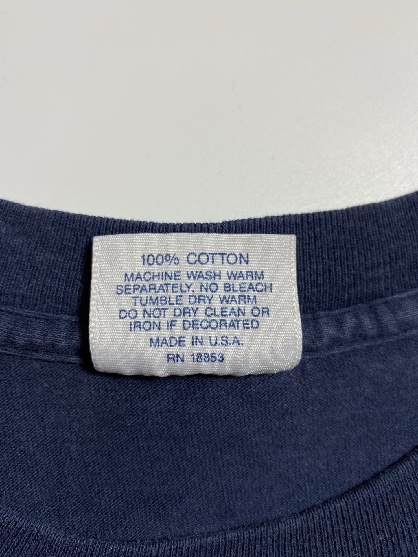 1994 GEOGETOWN HOYAS Made in USA Size L Vintage T-Shirt / K7525