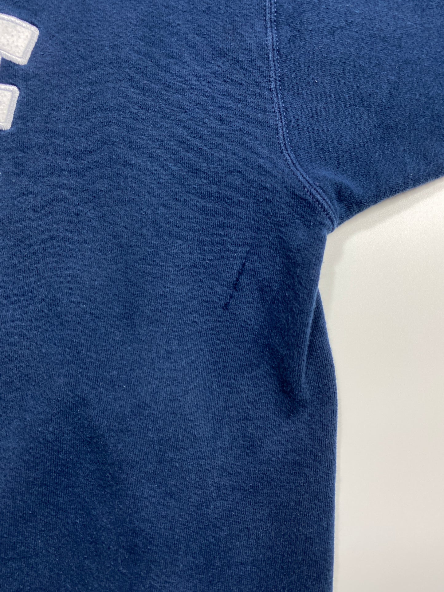 90’s NIKE Center Swoosh Damage Repaired Made in USA Size XL Vintage Hoodie Sweat-shirt / 6762