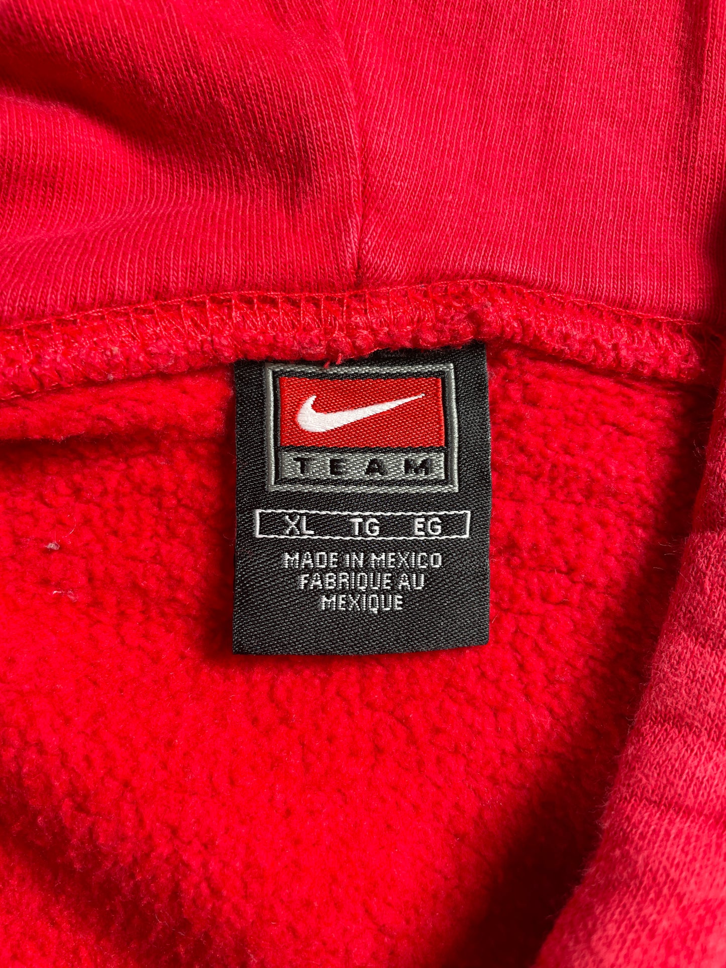 00' NIKE x OHIO Size XL Vintage College Hoodie Sweat-Shirt / A6883