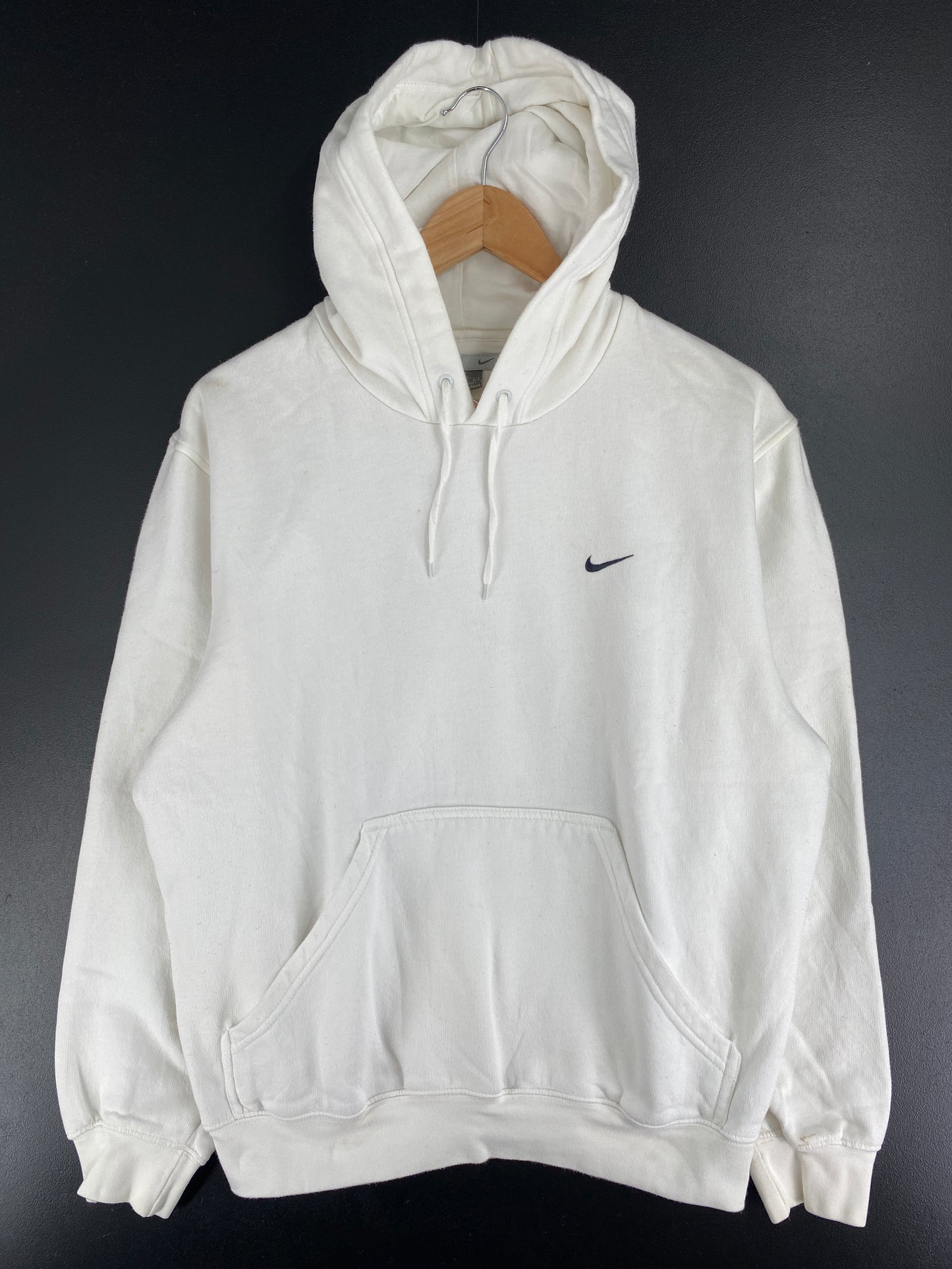 00' NIKE MINI SWOOSH  Size M Vintage Hoodie Sweat-Shirt / A5426