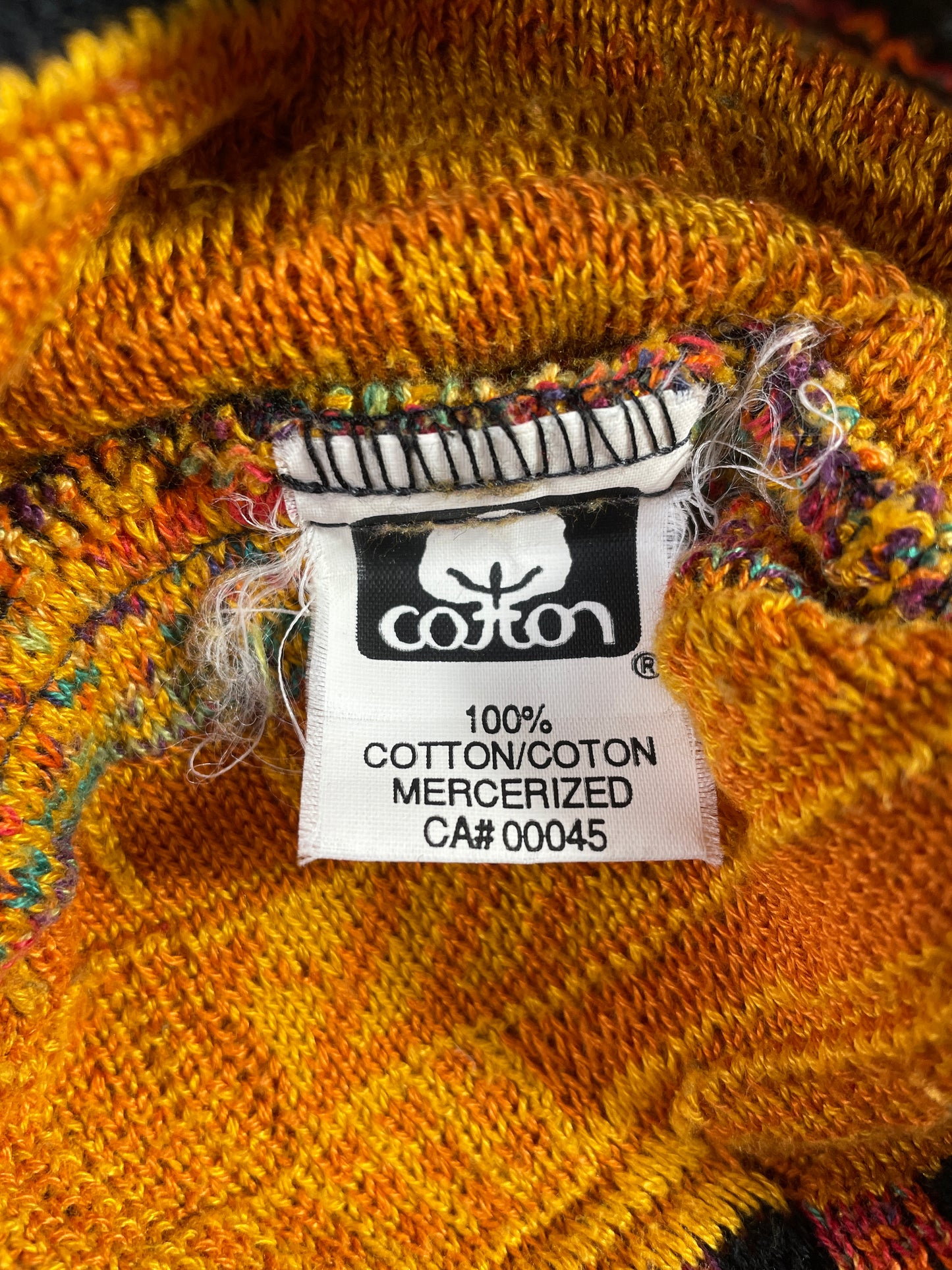 Vintage COOGI Style Size S Cotton Knit Sweater / E4574K