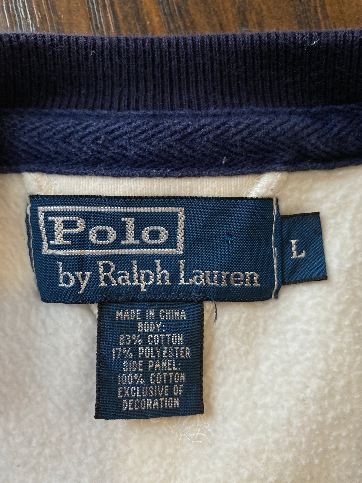 90's POLO RALPH LAUREN Size L Vintage Sweat-Shirt / E1601S