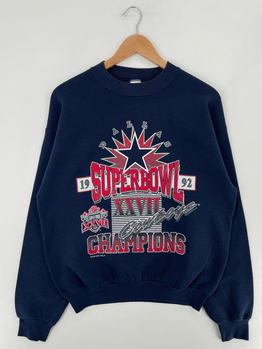 1993 DALLAS COWBOYS Made in USA Size L Vintage NFL Sweat-shirt / E2938S