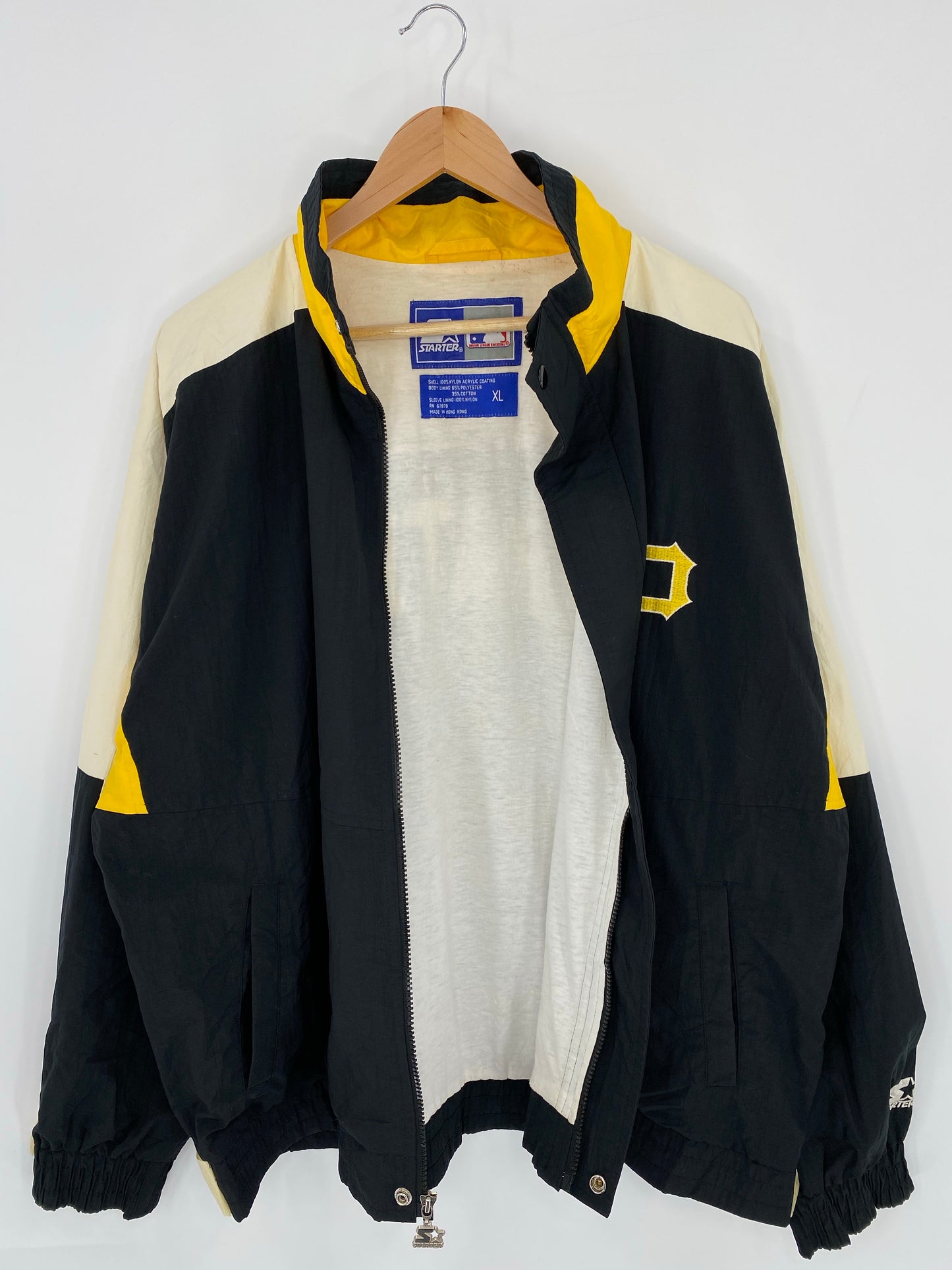90’s STARTER x PIRATES Size XL MLB Nylon Jacket  / K5932