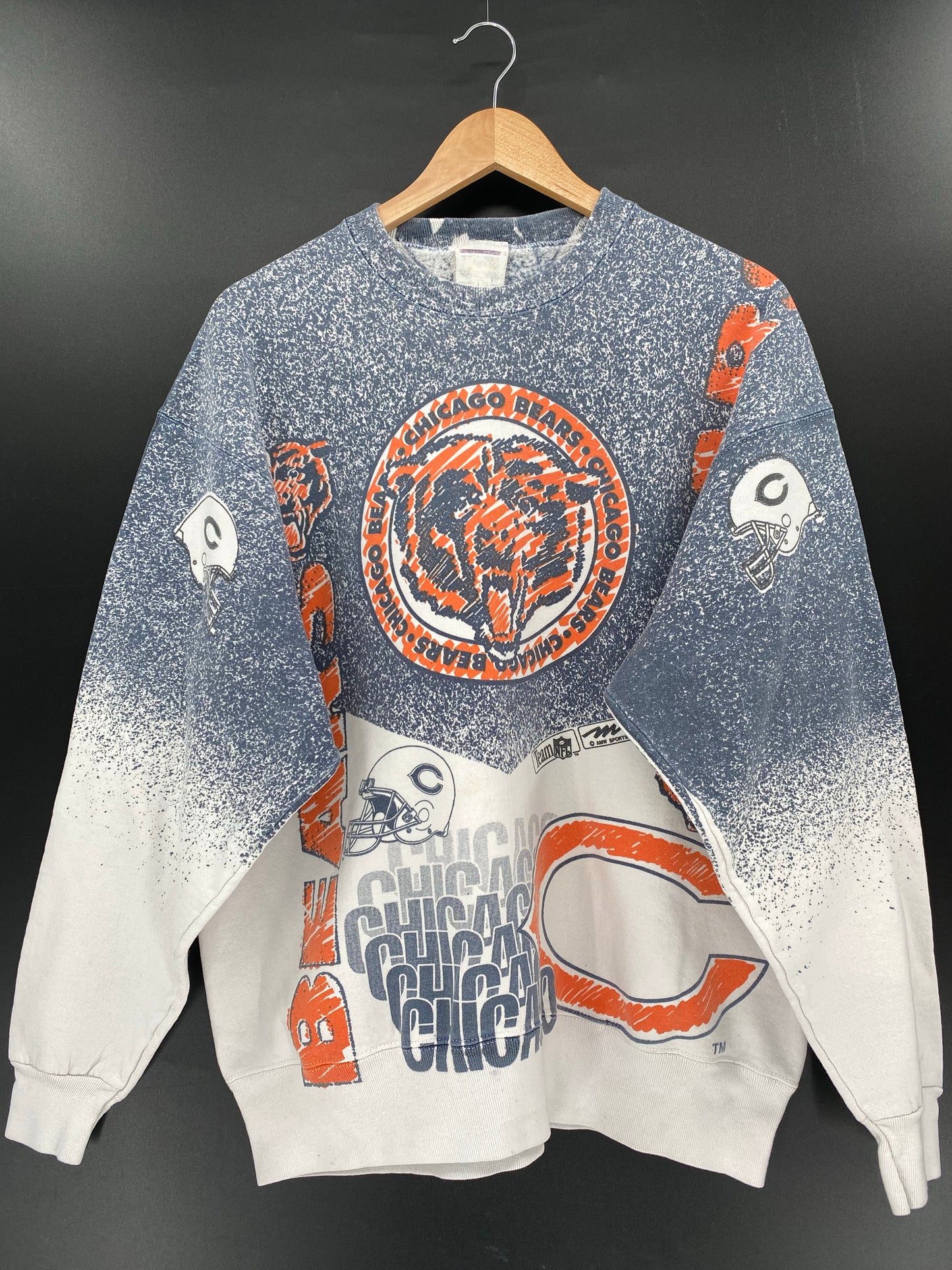 90’s CHICAGO BEARS Made in USA Size XL NFL Sweat shirt / K5445