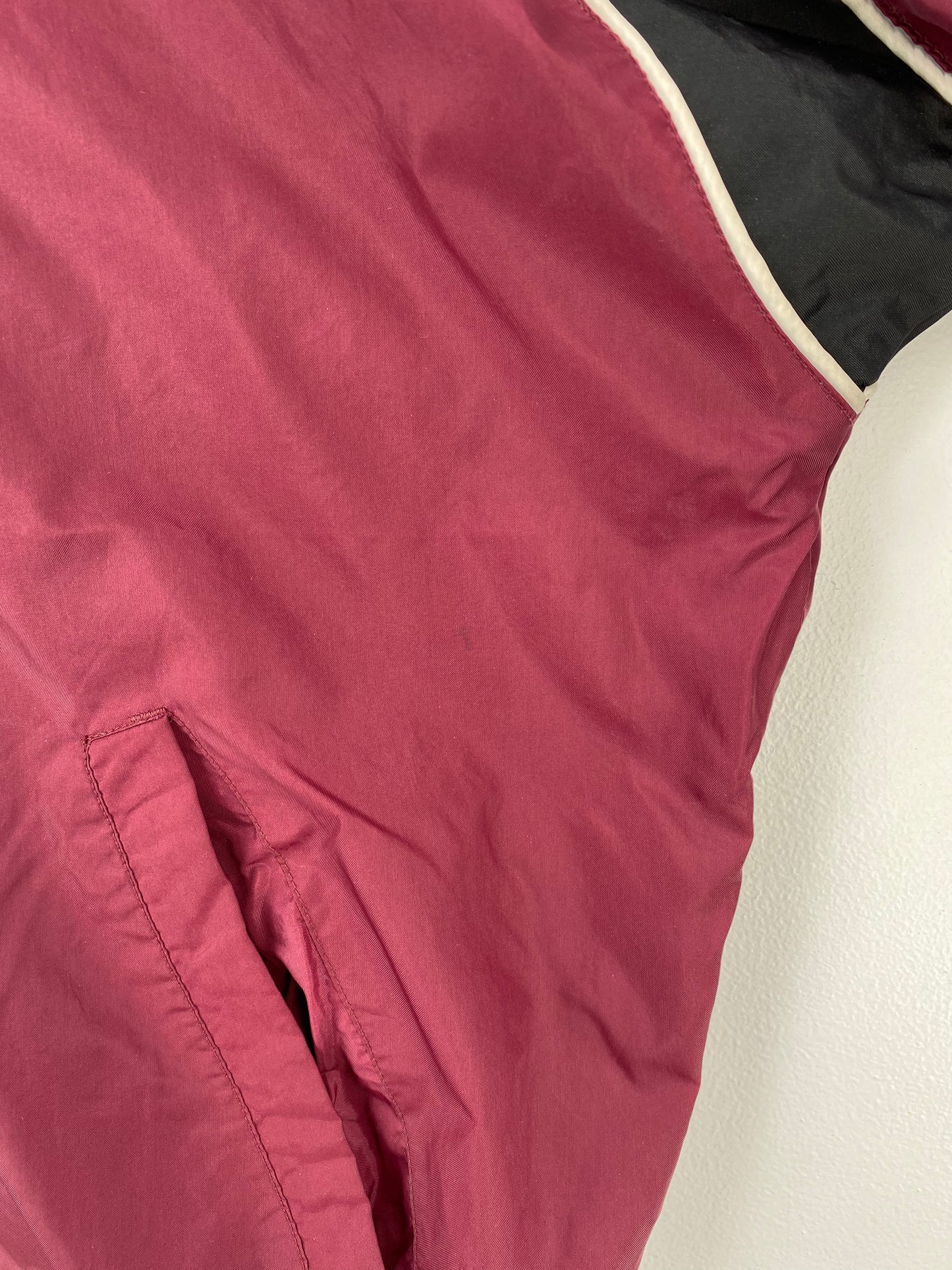 90’s STATER x TEXAS A&M Size L Vintage College Nylon Jacket  / A344