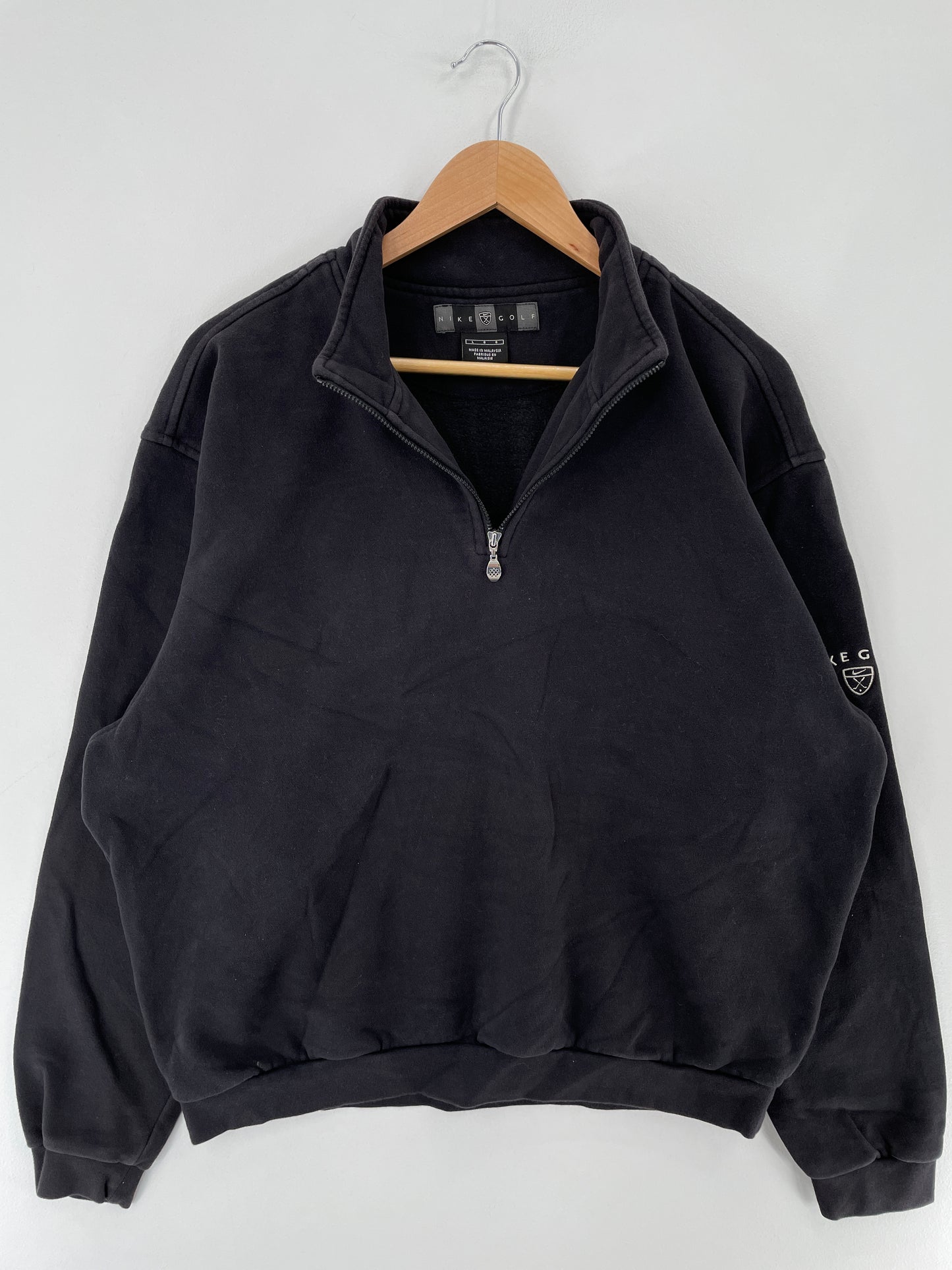 00' NIKE GOLF Size L Vintage Half zip Sweat-shirt / E5862S