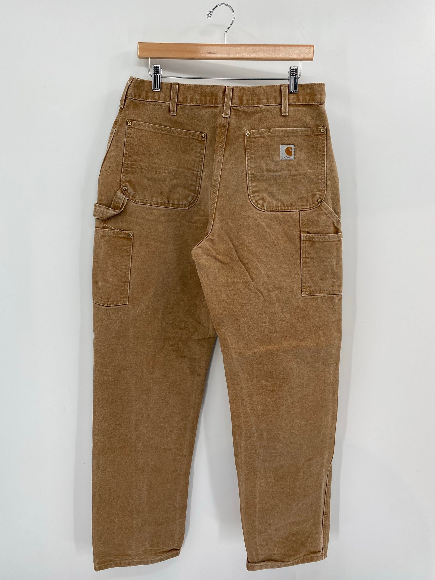 Vintage CARHARTT Size W32xL31.5 Double Knee Duck Pants / A7453