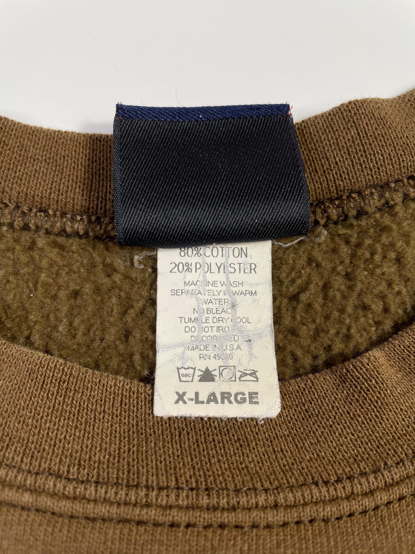 Vintage CLEVELAND BROWNS Size XL NFL Sweat-shirt / A867