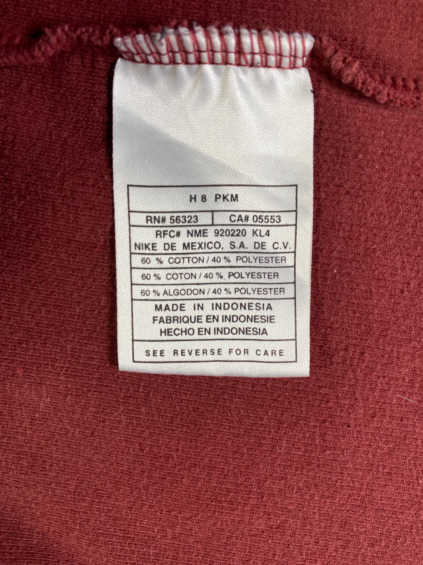 00’ NIKE GOLF MINI SWOOSH Size L Sweat-shirt / E5703S