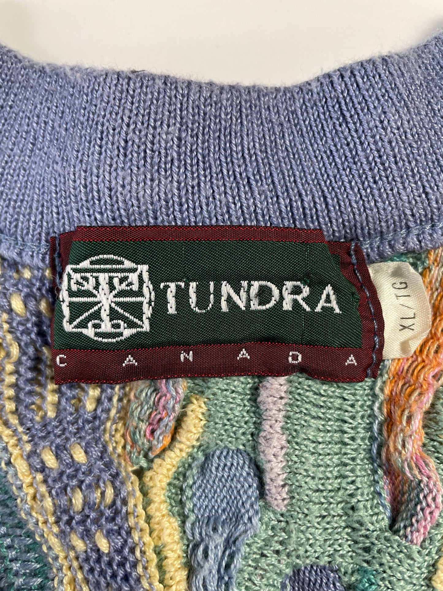 Vintage 3D COOGI- Style Size XL Knit Sweater / A9700