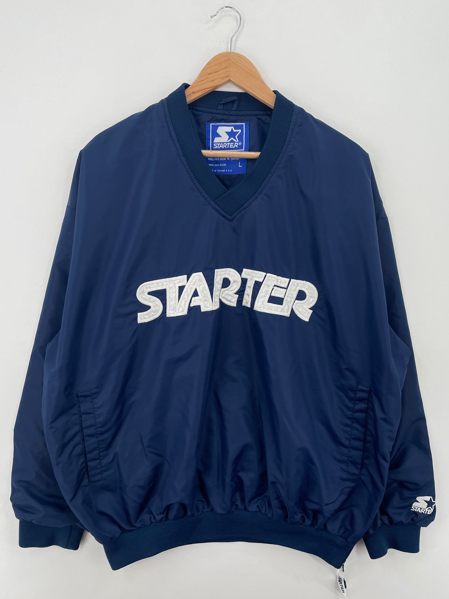 90’s STARTER Size L Vintage College Nylon Jacket / A7168