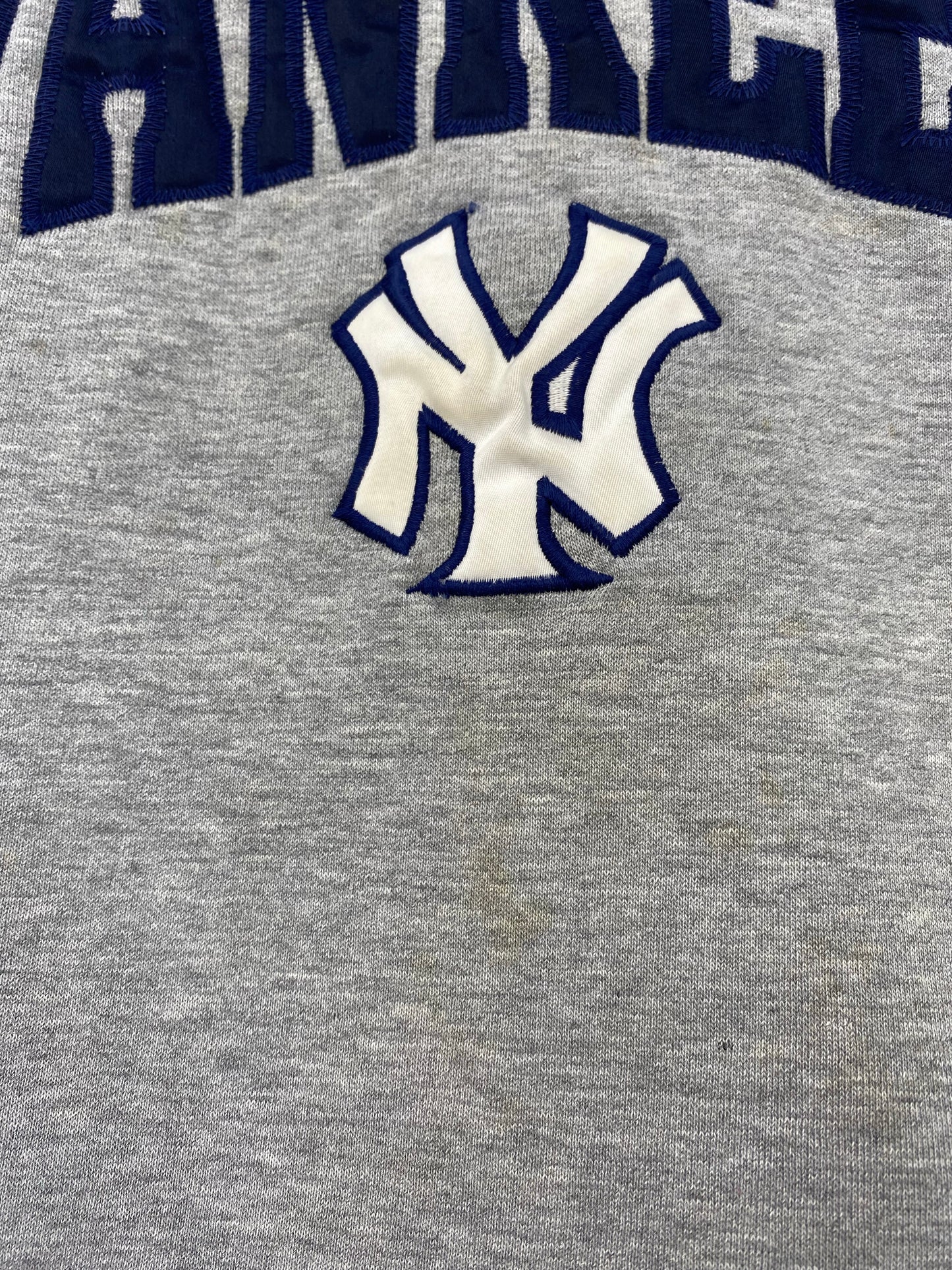 90’s STARTER x NEW YORK YANKEES Size L MLB Sweat-Shirt  / K4994