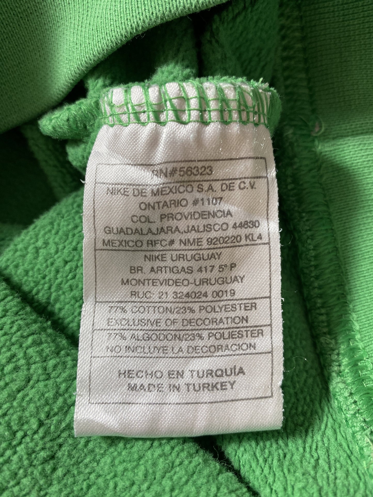 00’ NIKE Size M Vintage Hoodie Sweat-shirt / k6150