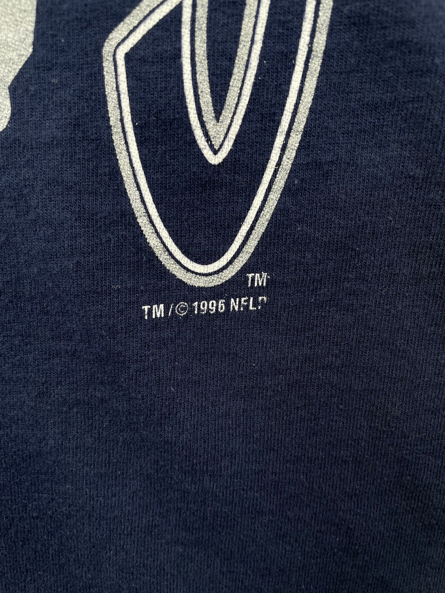 1996 DALLAS COWBOYS Made in USA Size L Vintage NFL T-shirt / E3730T