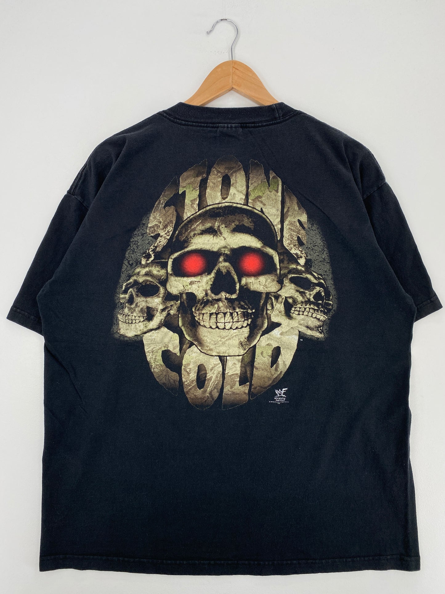 1998 STONE COLD STEVE AUSTIN Size XL Vintage WWE T-Shirts / A4757
