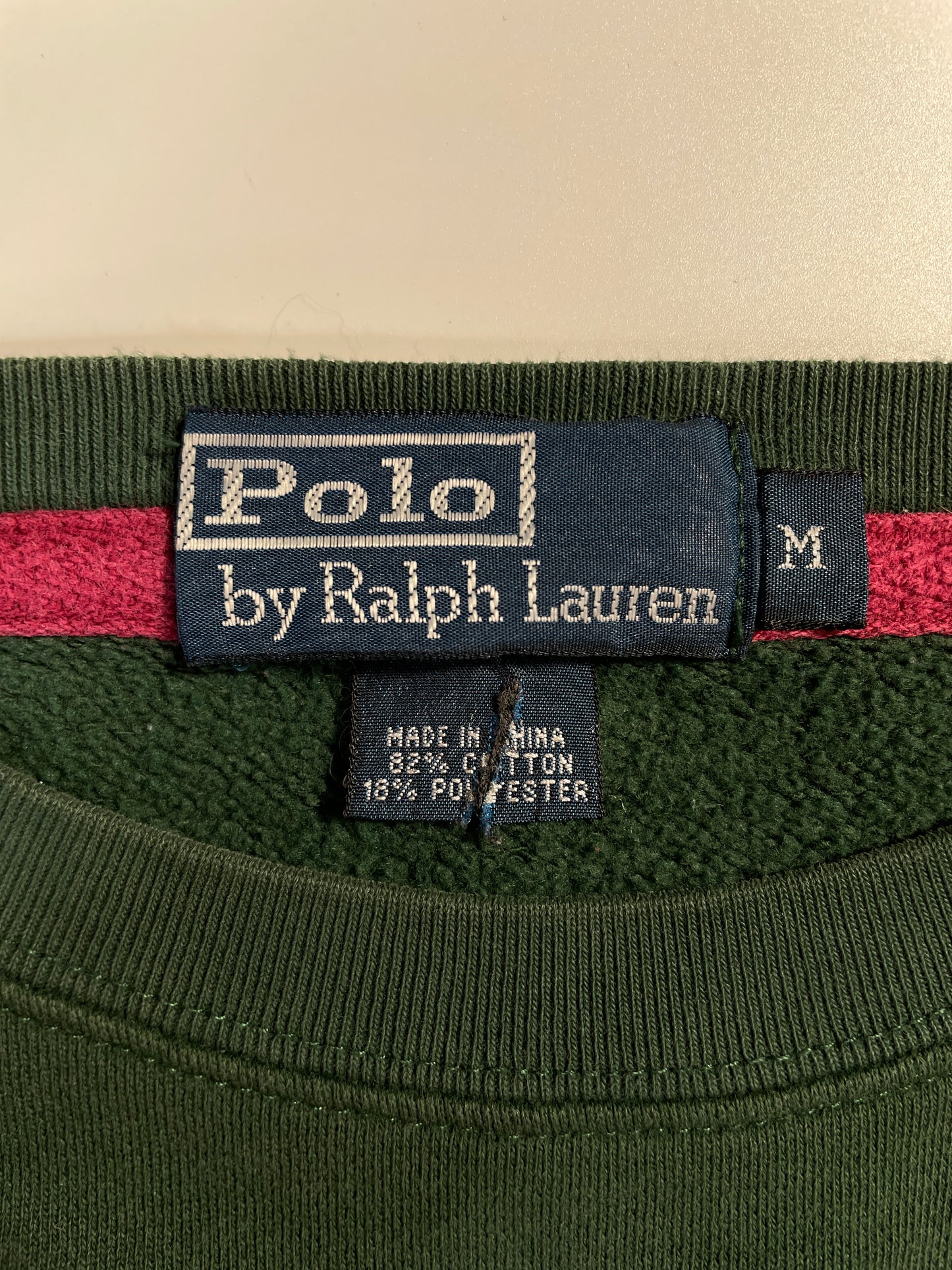 90’s POLO RALPH LAUREN Size M Vintage Sweat-shirt / A9291