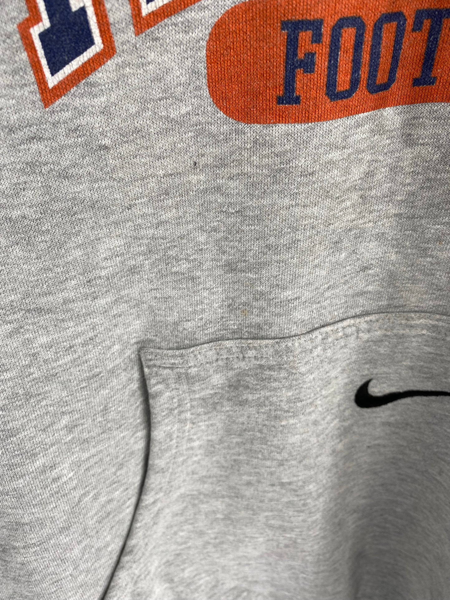 00' NIKE PIONEERS Size XL Vintage College Hoodie Sweat-shirt / K5944