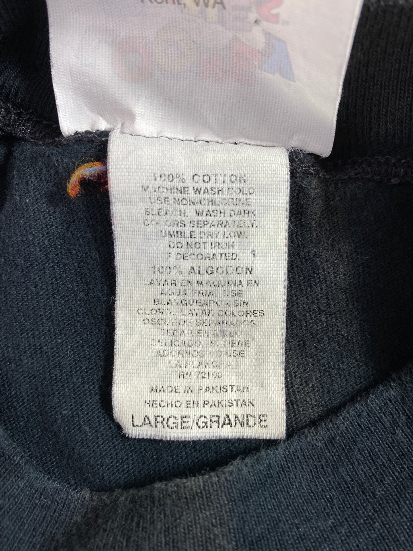 1995 LOONEY TUNES SYLVESTER & TWEETY Size L Vintage Long Sleeve T-Shirt / A4237