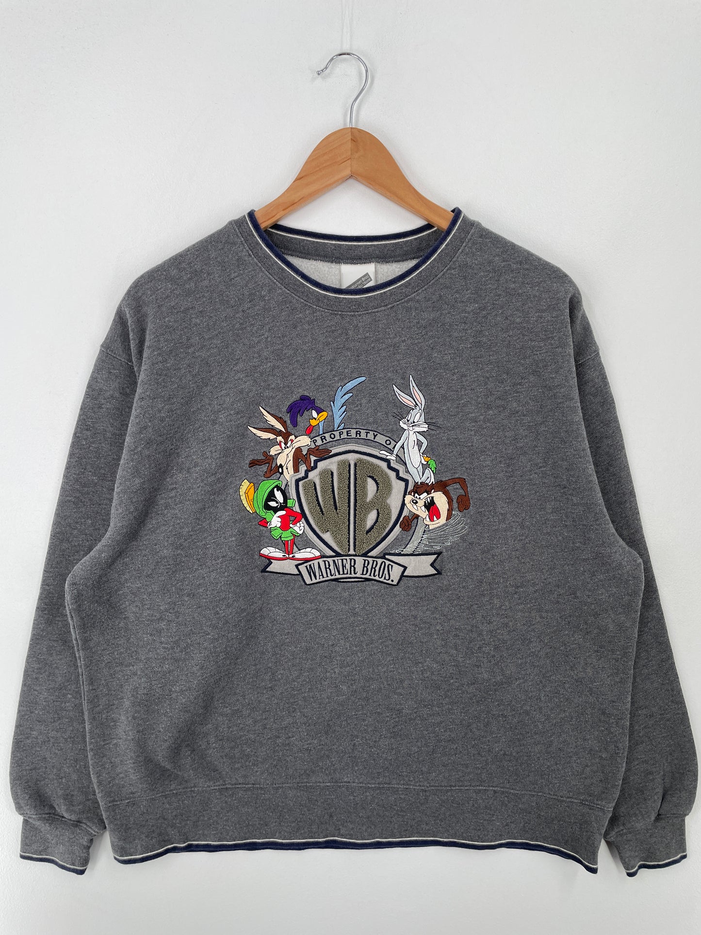 2000 LOONEY TUNES Size L Vintage Sweat-Shirt / A8907