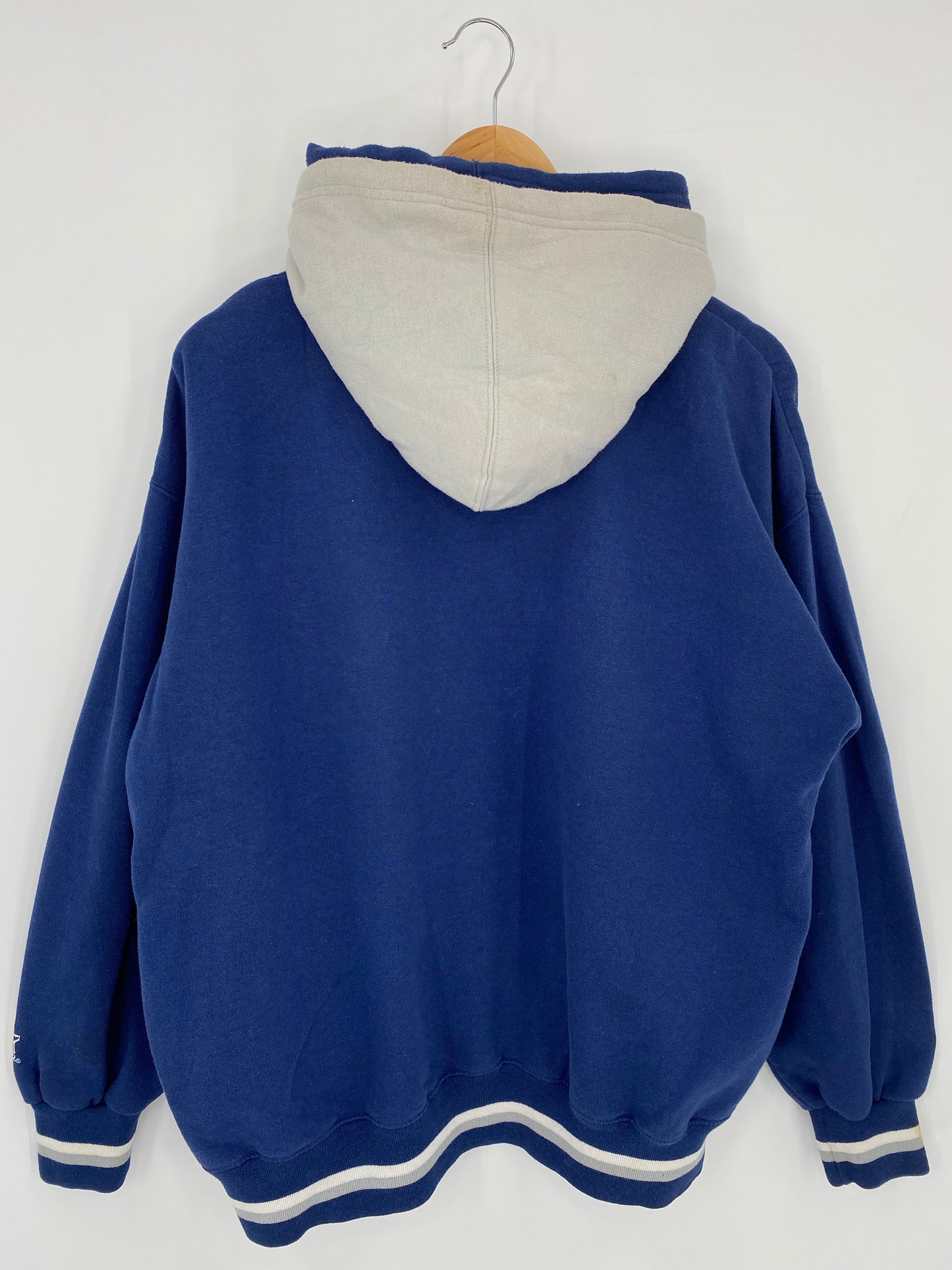 90’s STARTER x DALLAS COWBOYS Size L Vintage NFL Double Hoodie Sweat-Shirts/ K7096