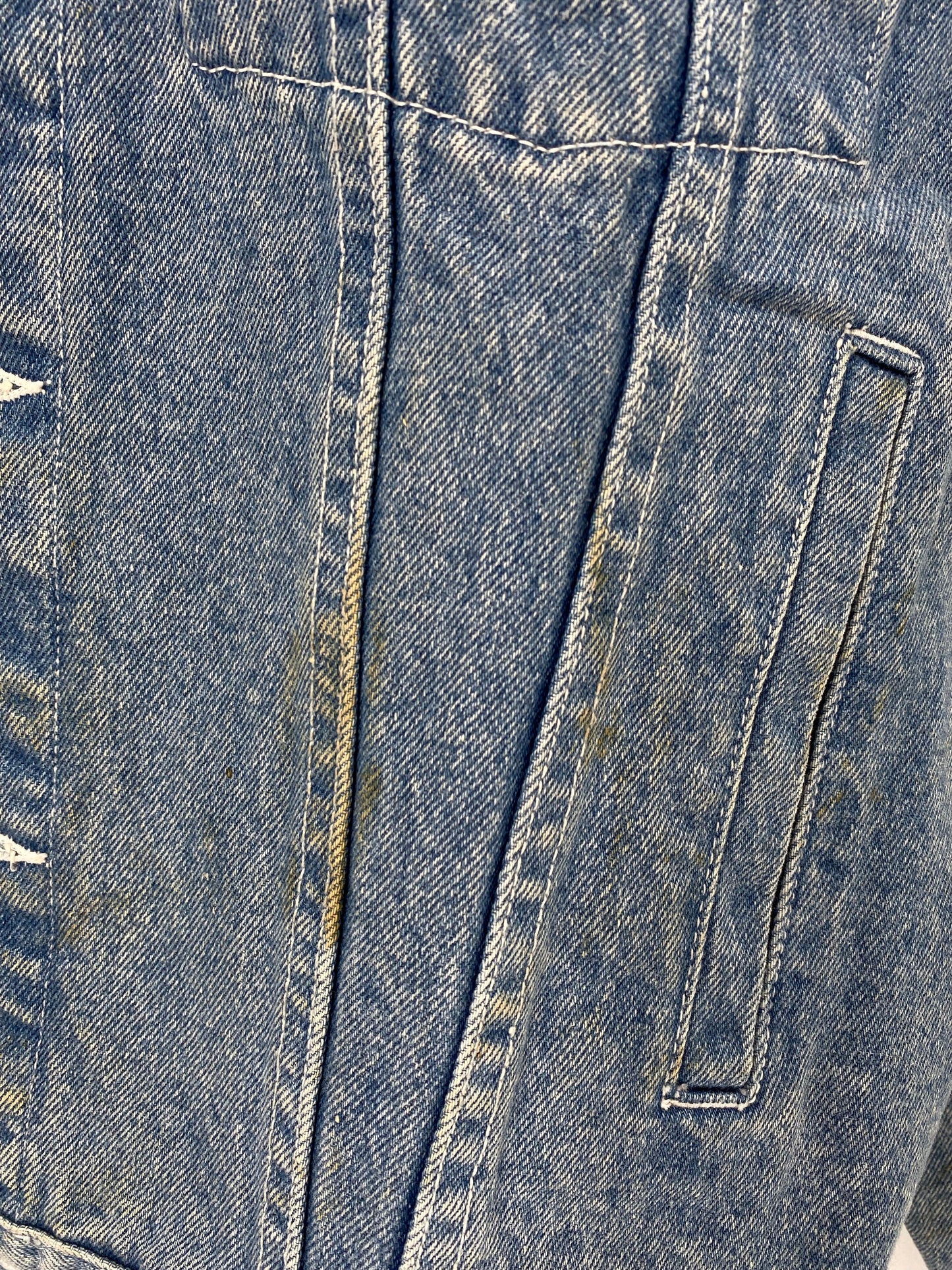 00’ DISNEY Size L Vintage Denim Jacket / E1593J