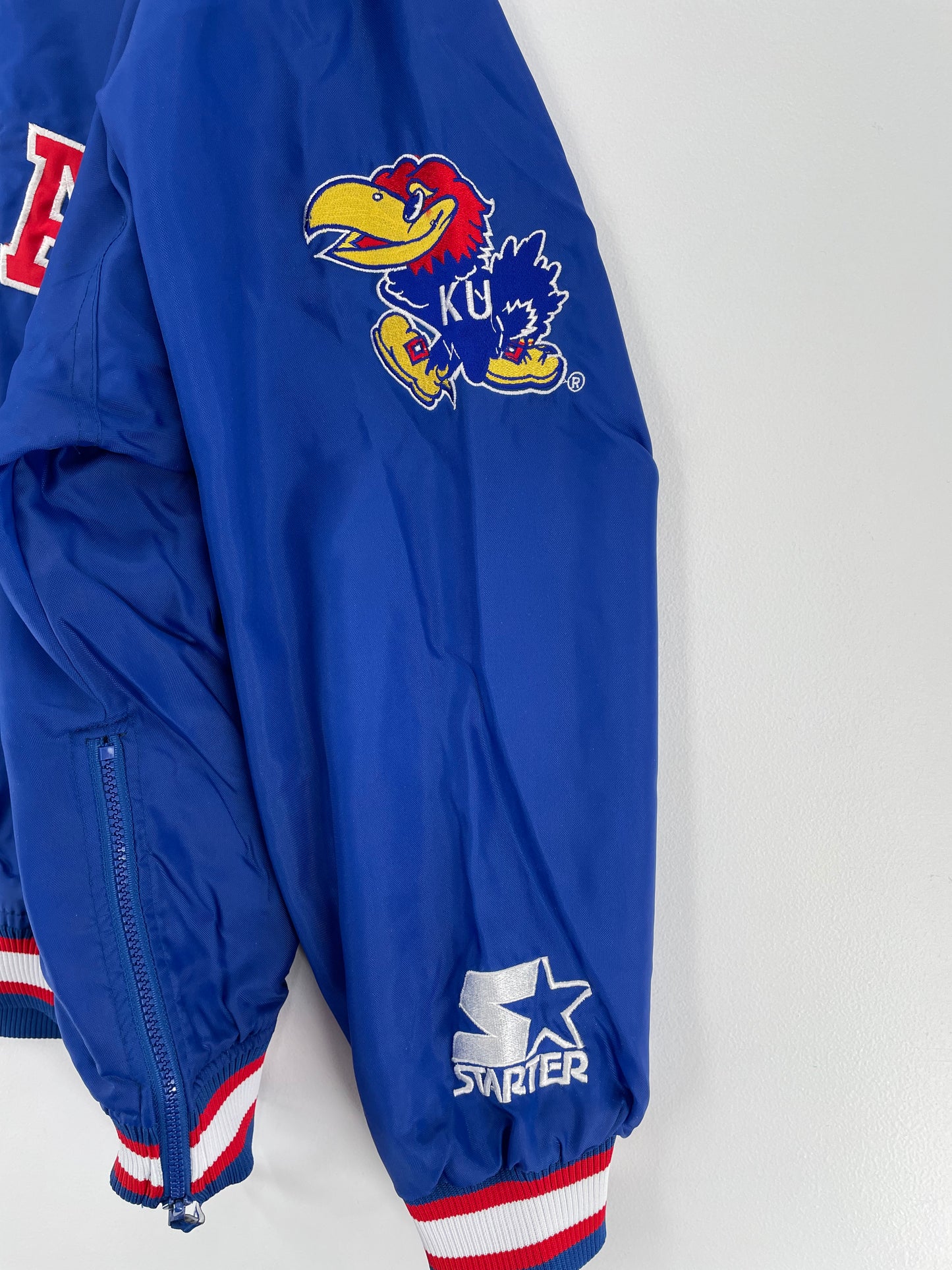 00' STARTER x KANSAS Size XL College Nylon Jacket / A2535