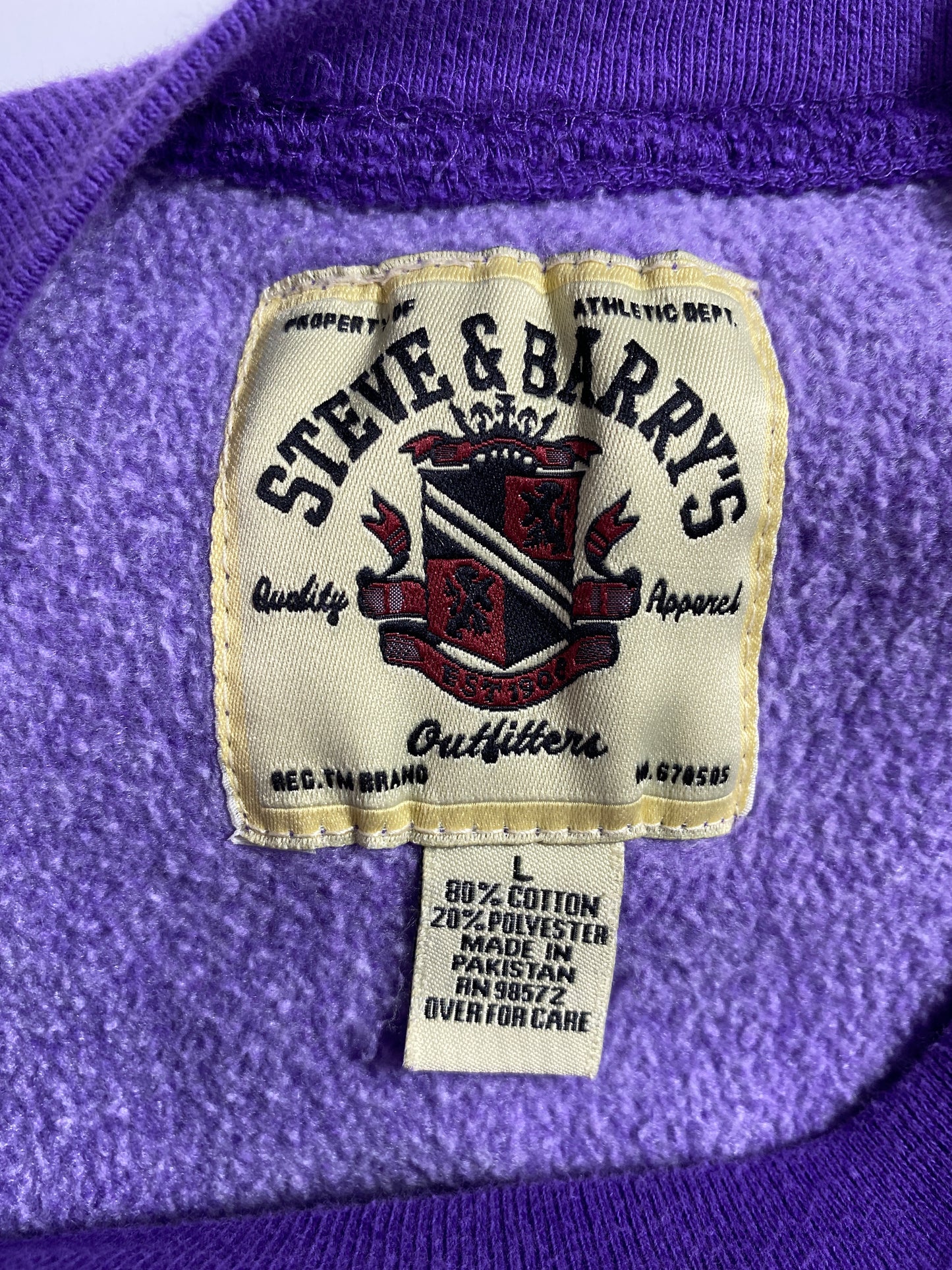 Vintage LSU Size L Vintage College Sweat-Shirts / A4889