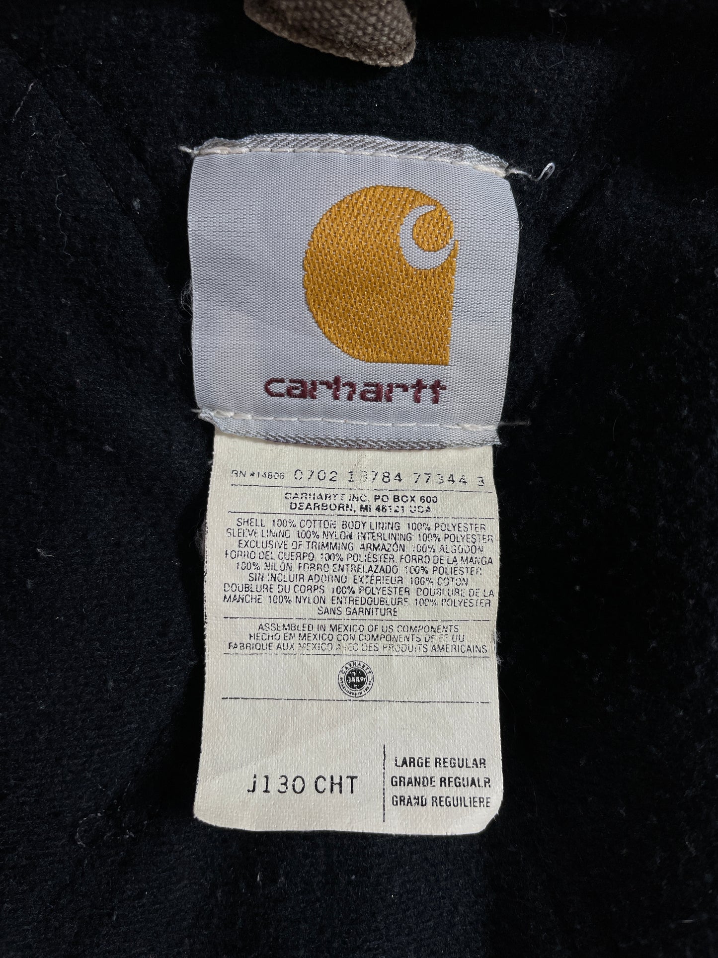 Vintage CARHARTT Size L Duck Jacket / E3665J