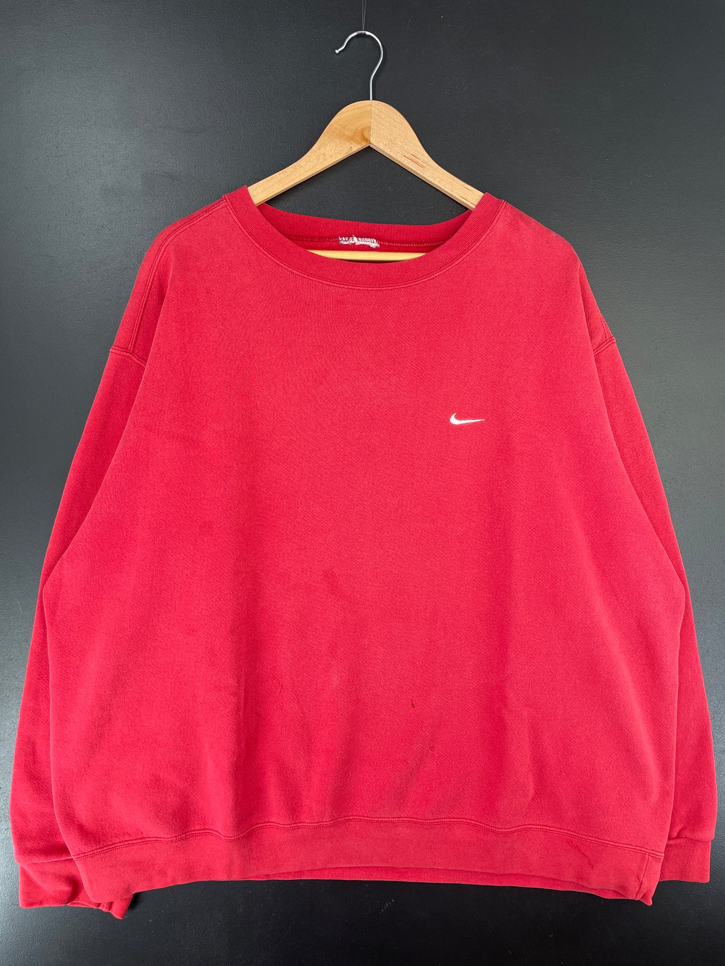 .90’s NIKE MINI SWOOSH Size Approx.XXL Sweat-Shirt / E5269S