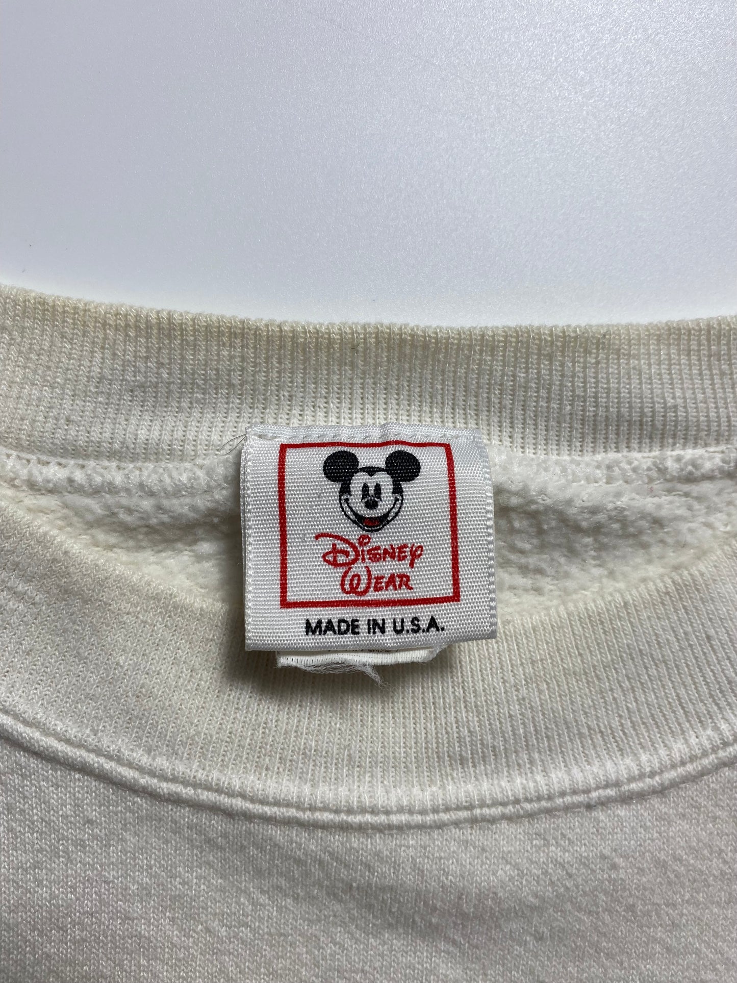90’s DISNEY MICKEY Made in USA Size L Vintage Sweat-shirt / K7039