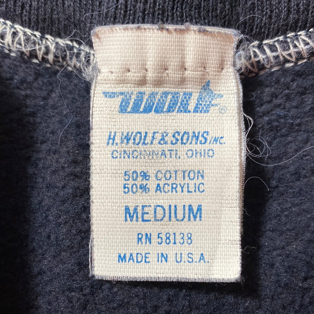 80’s PORSCHE Made in USA Size M Sweat-shirt / A9653