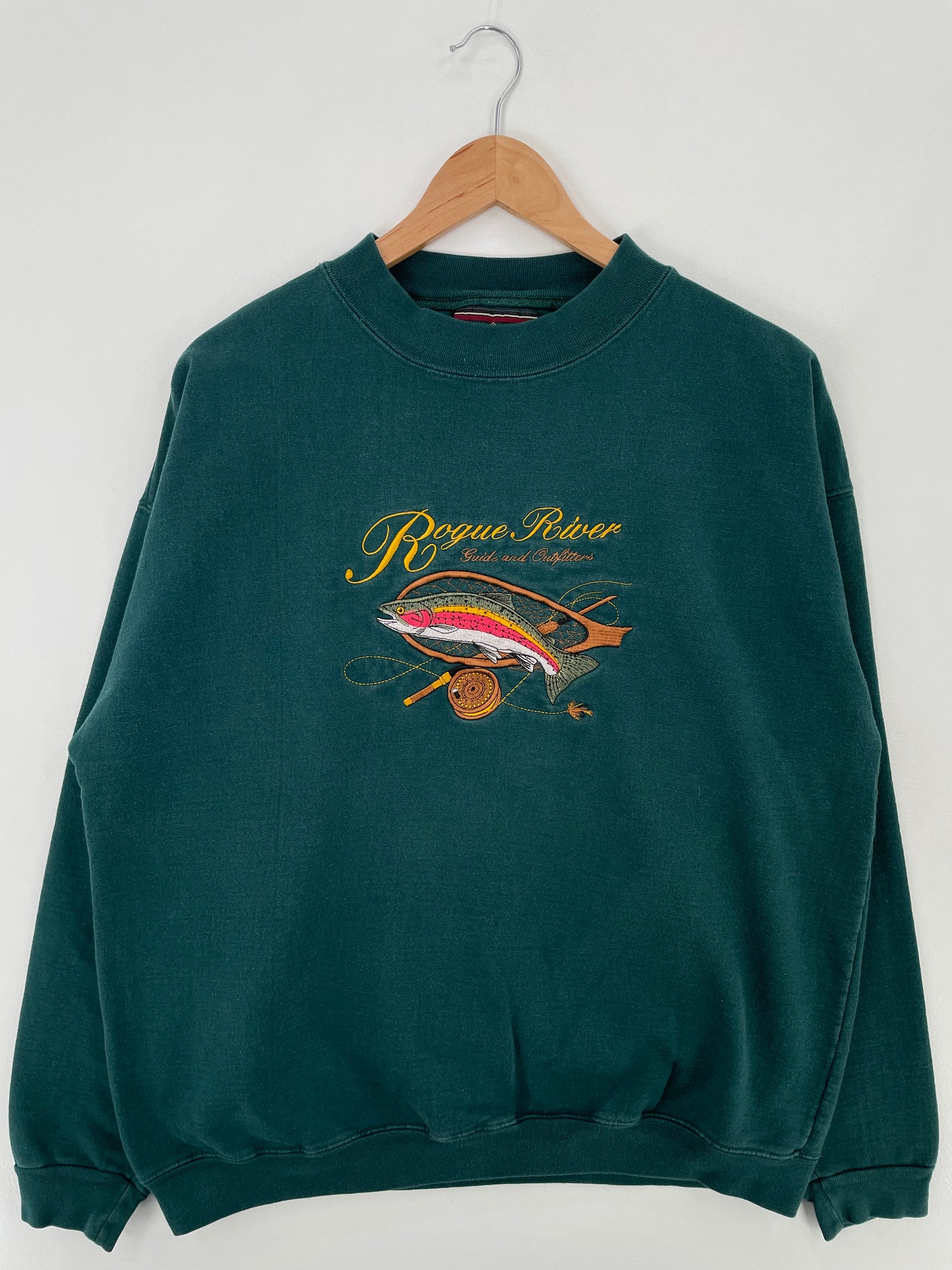 Vintage ROGUE RIVER Size XL Vintage Animal Sweat-Shirt / E54