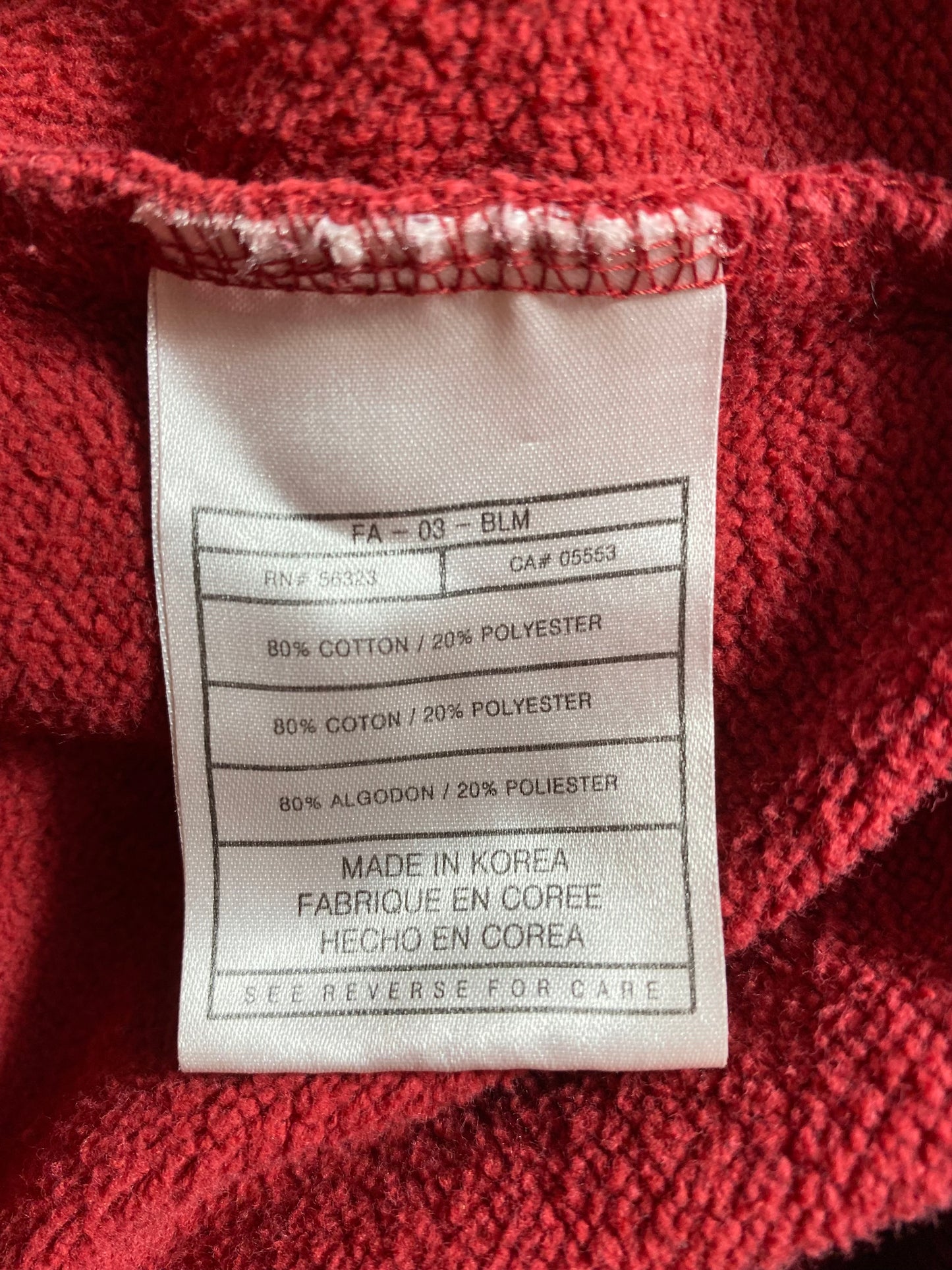 00' NIKE UNIVERSITY OF OKLAHOMA Size L Vintage Hoodie Sweat-shirt  / K4251