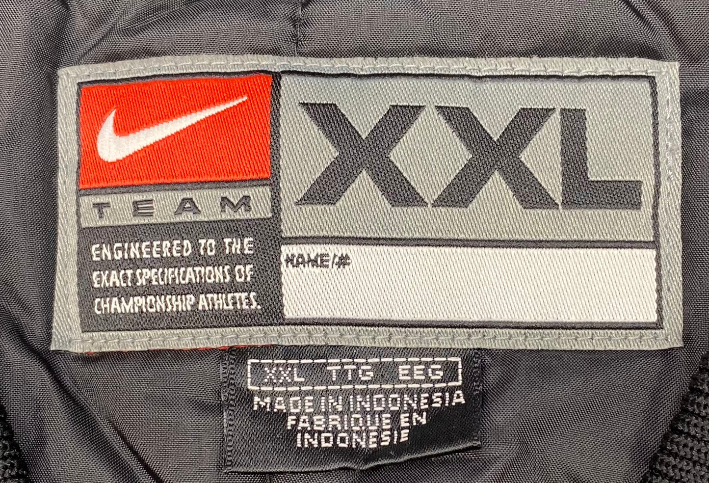 00' NIKE Sixers Vintage Padded NBA Nylon Jacket / 5038