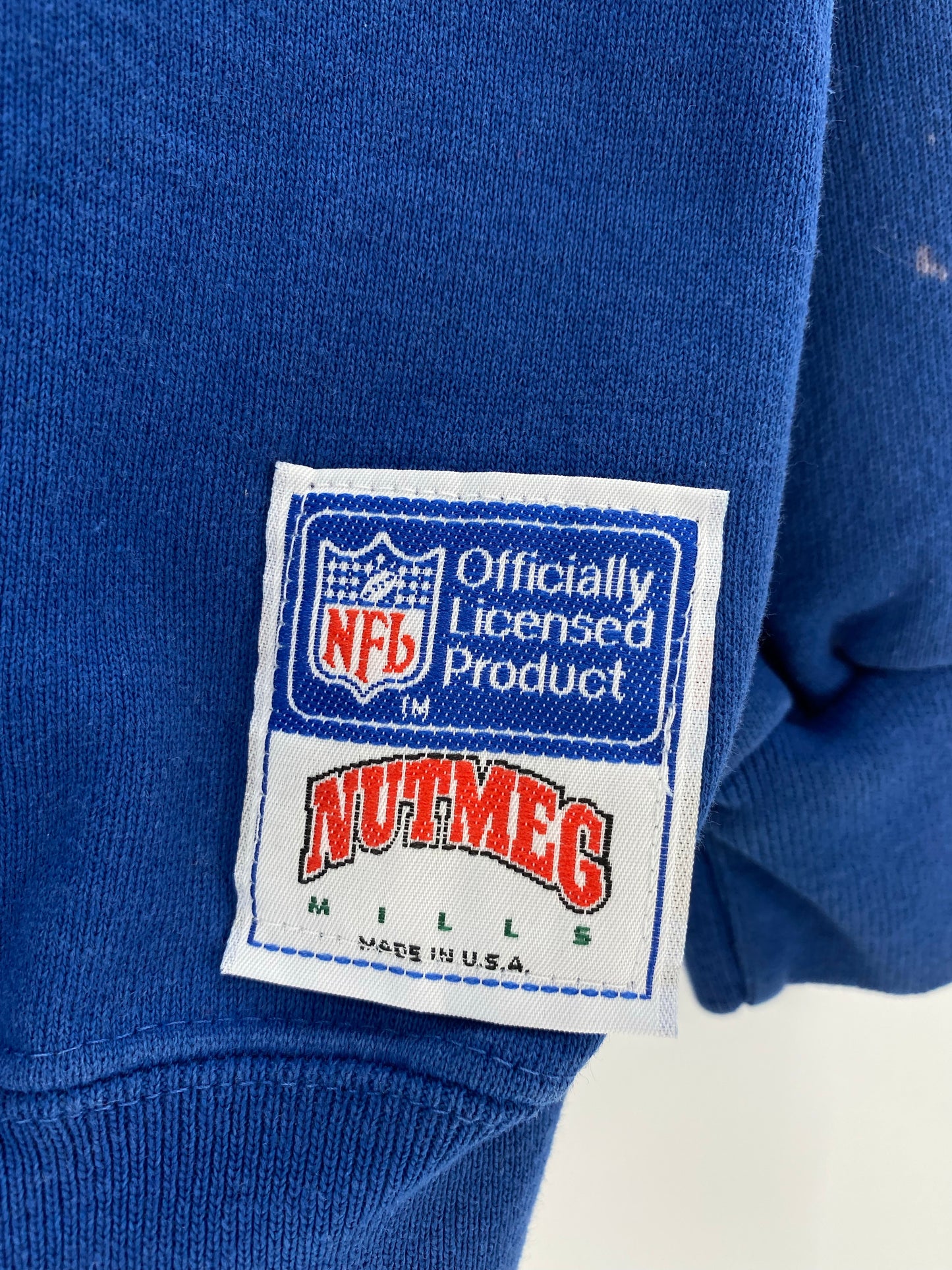 1990 NEW YORK GIANTS Made in USA Size XL Vintage NFL Sweat-shirt / K5135