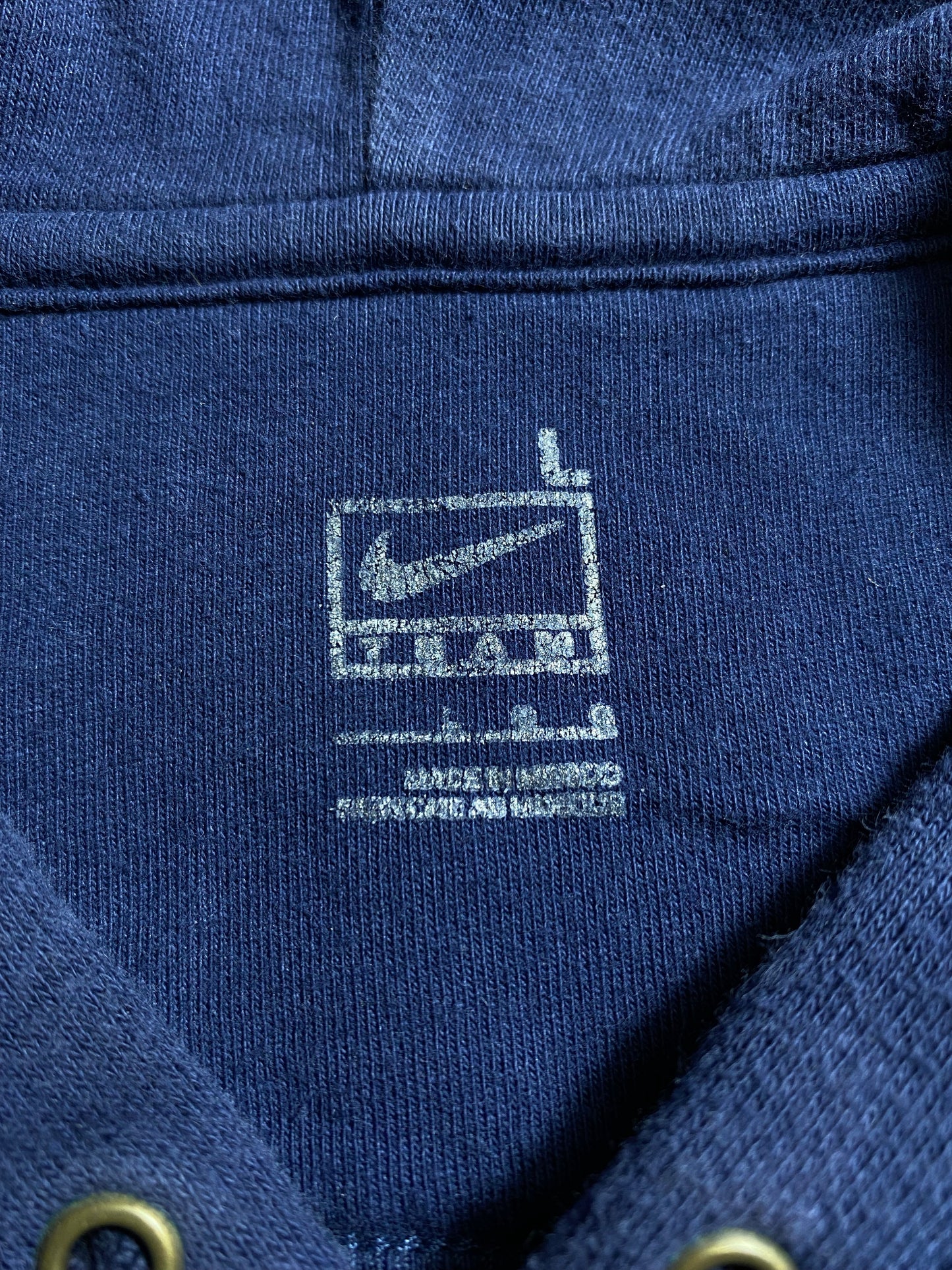 00’ NIKE MARQUETTE Size L Vintage Hoodie Sweat-shirt / K6349