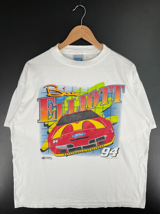 .1995 NASCAR BILL ELLIOTT Size XL Vintage Racing T-Shirt / E4432T