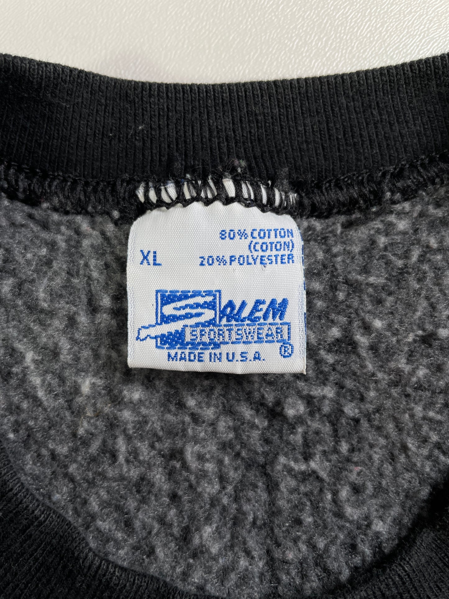 1994 SALEM x CLEVELAND BREWONS Made in USA Size XL Vintage NFL Sweat-Shirt / A7891