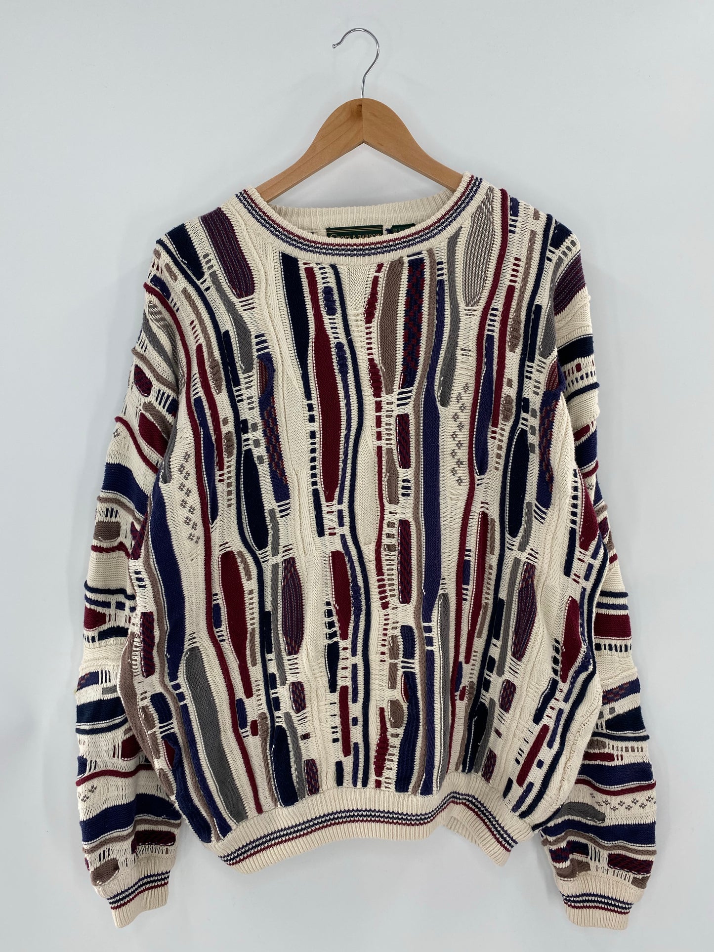 Vintage 3D COOGI- Style Size L Knit Sweater / K5312