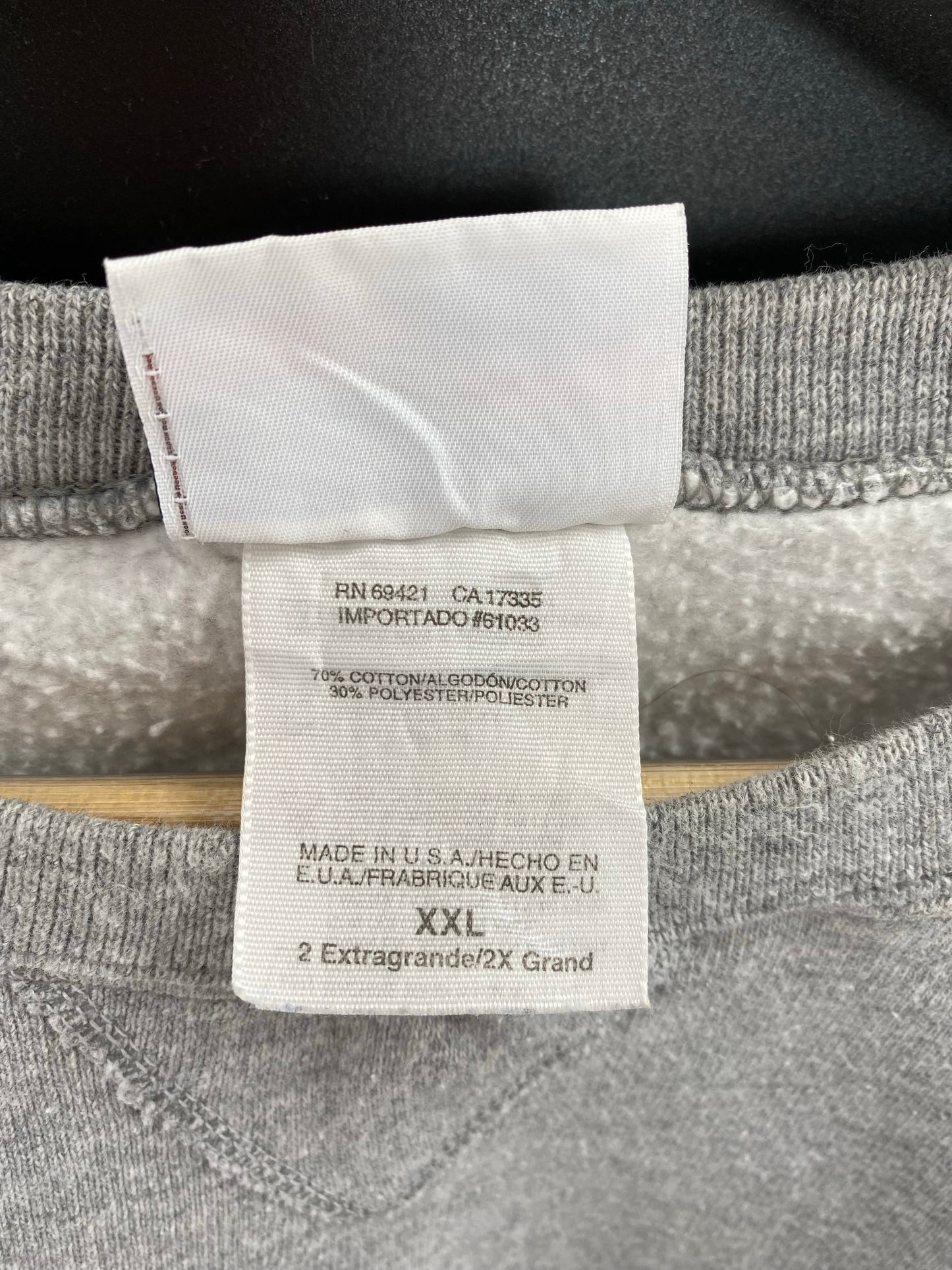 90’s REEBOK Made in USA Size XXL Vintage Sweat-shirt / E166