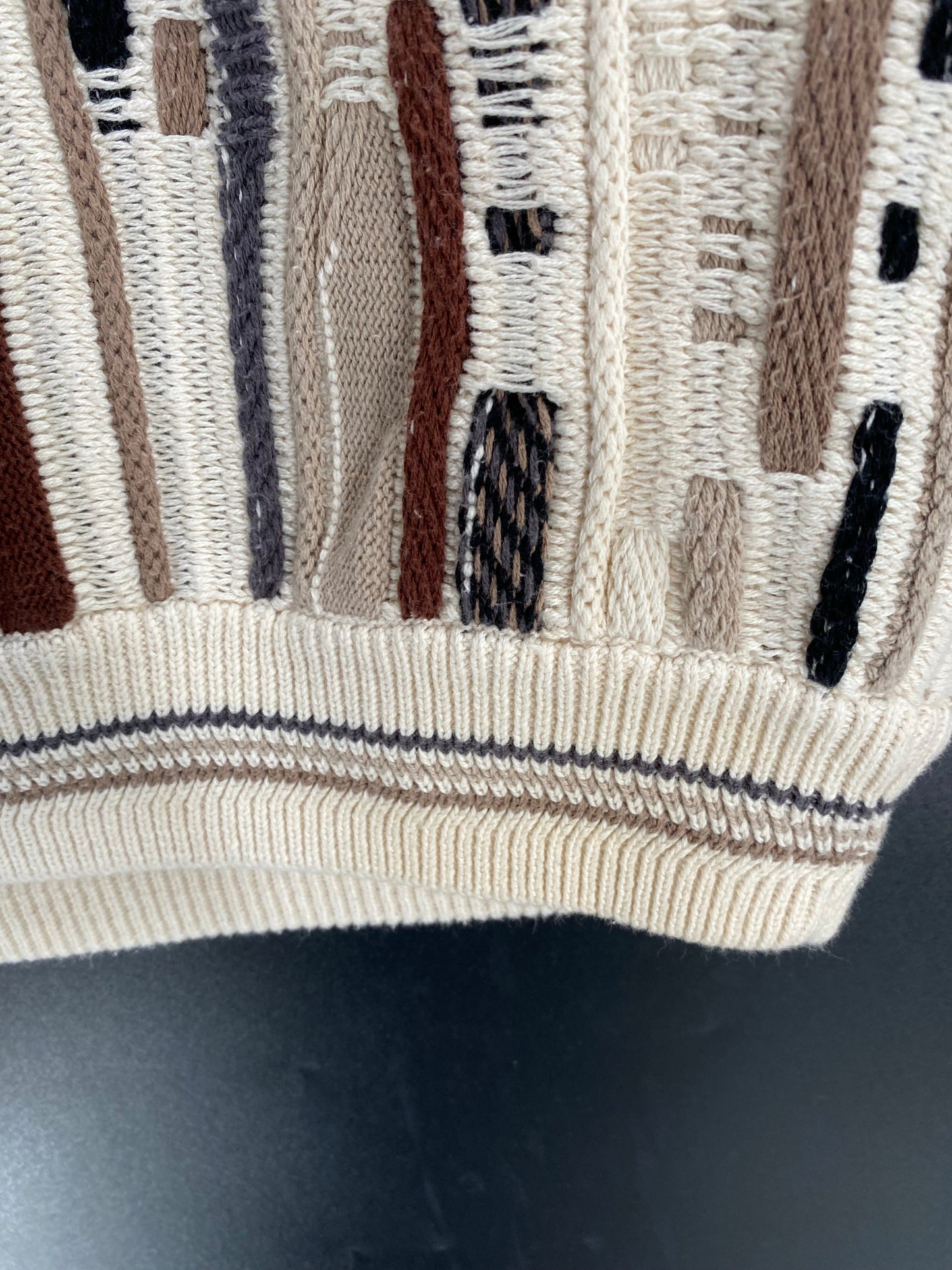 Vintage 3D COOGI- Style Size L Knit Sweater / A9881