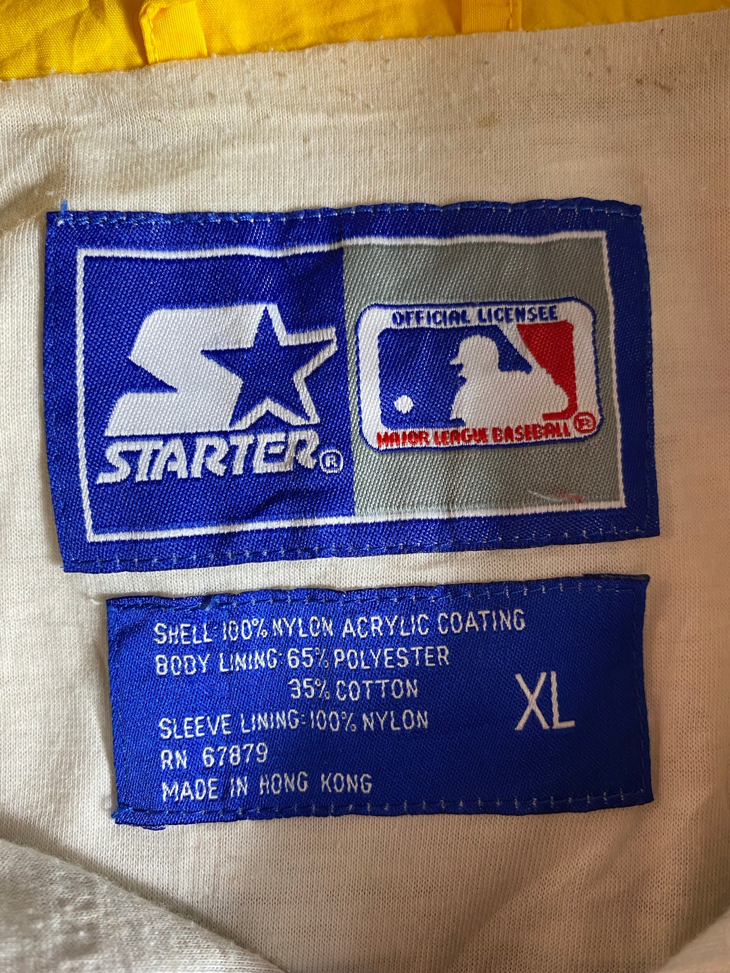 90’s STARTER x PIRATES Size XL MLB Nylon Jacket  / K5932