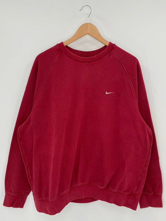 00' NIKE MINI SWOOSH Size XL Vintage Sweat-shirt / A9090