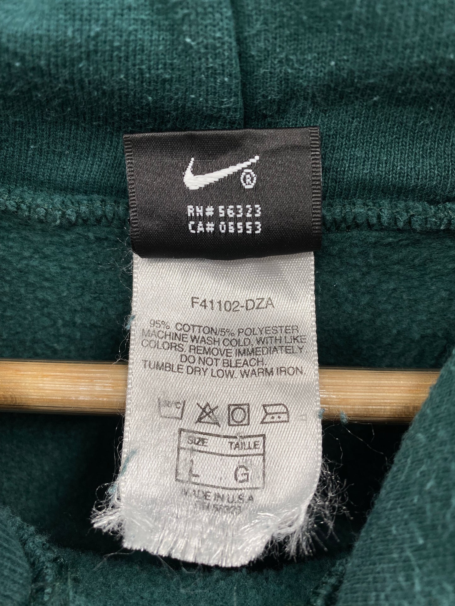 90’s NIKE Made in USA Size L Vintage Hoodie Sweat-Shirt/ K6852