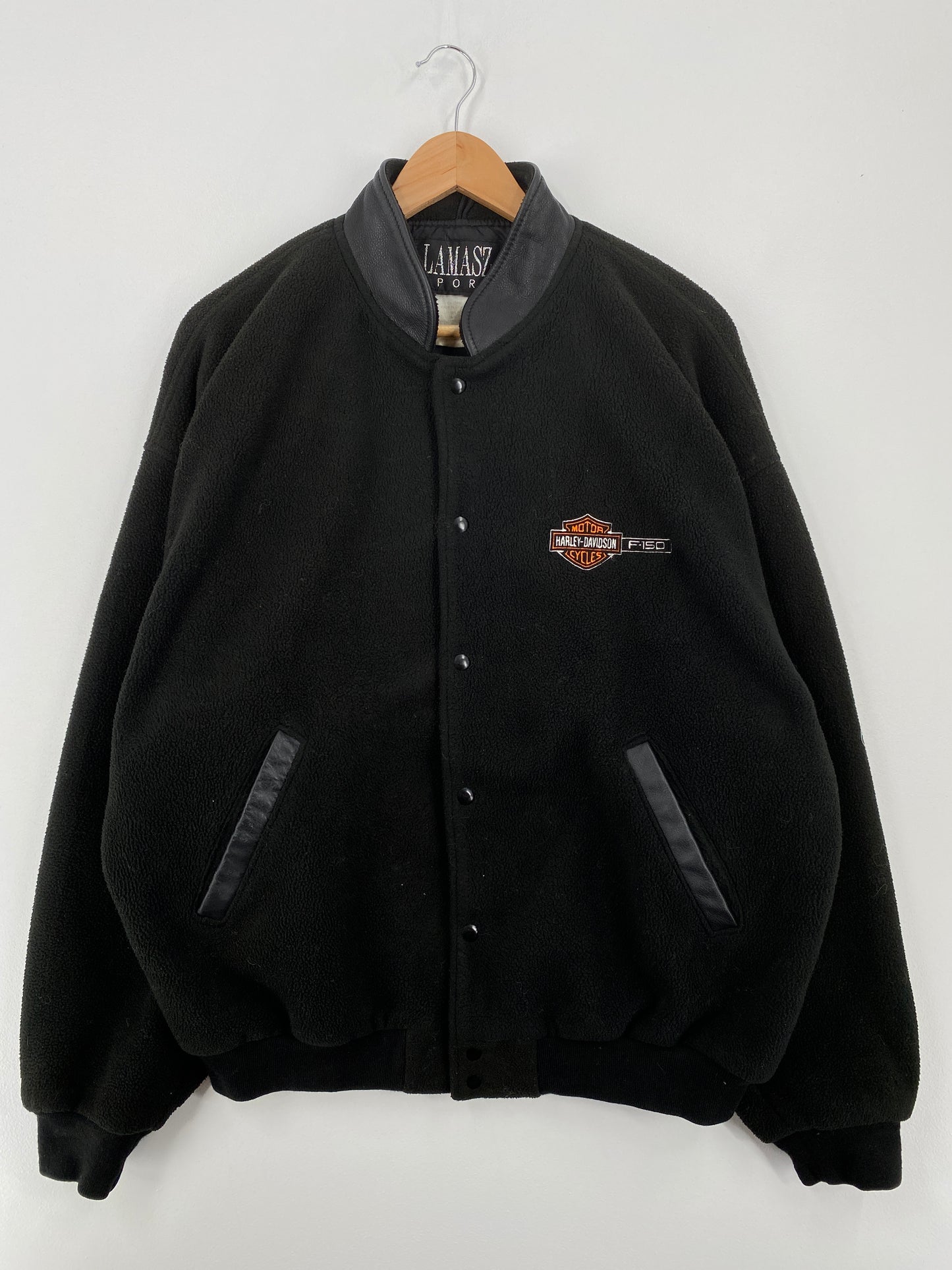 Vintage HARLEY DAVIDSON Size L Fleece Jacket / A9045