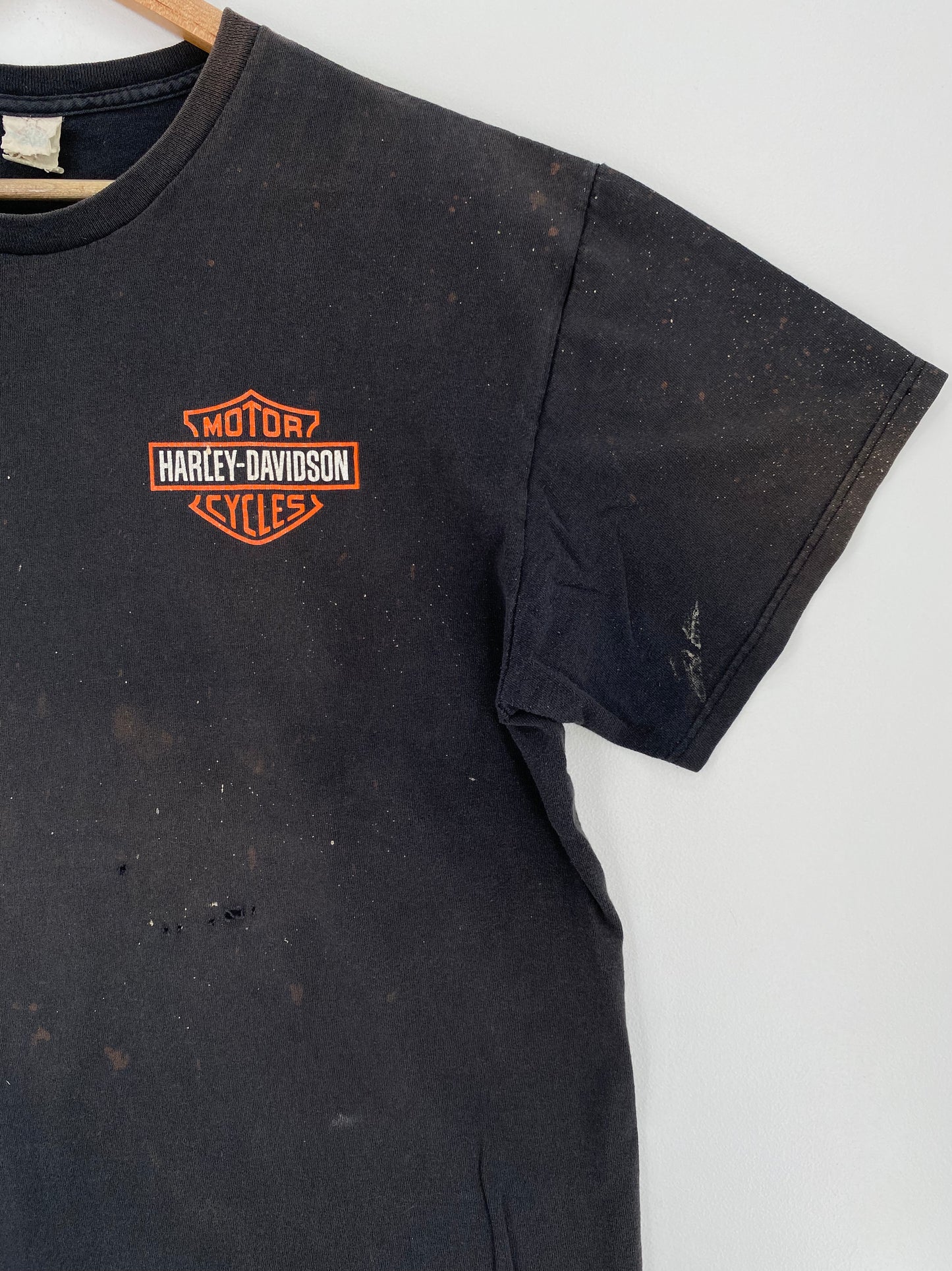 Vintage HARLEY DAVIDSON Size Approx.L T-Shirts / A3210